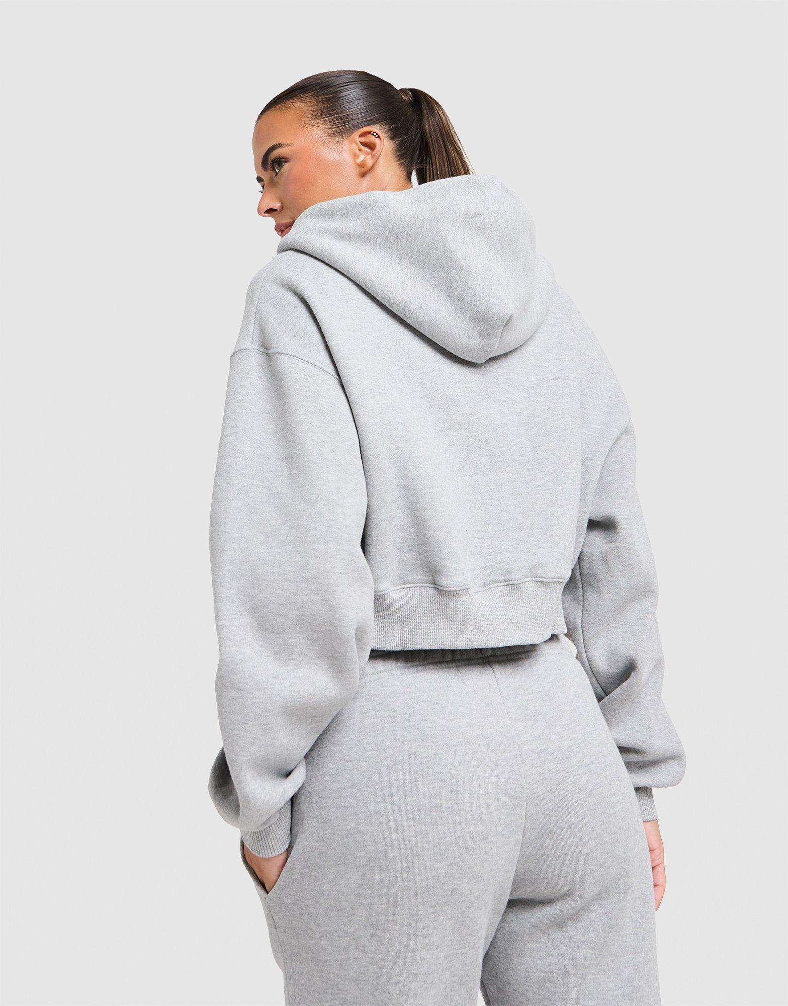 Nike Sweat à capuche court Studio Fleece zippé