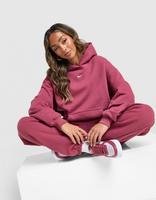 Nike Oversized hoodie voor dames Studio Fleece middelzwaar