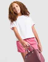 adidas Originals Girls' Poly 3-Stripes T-Shirt