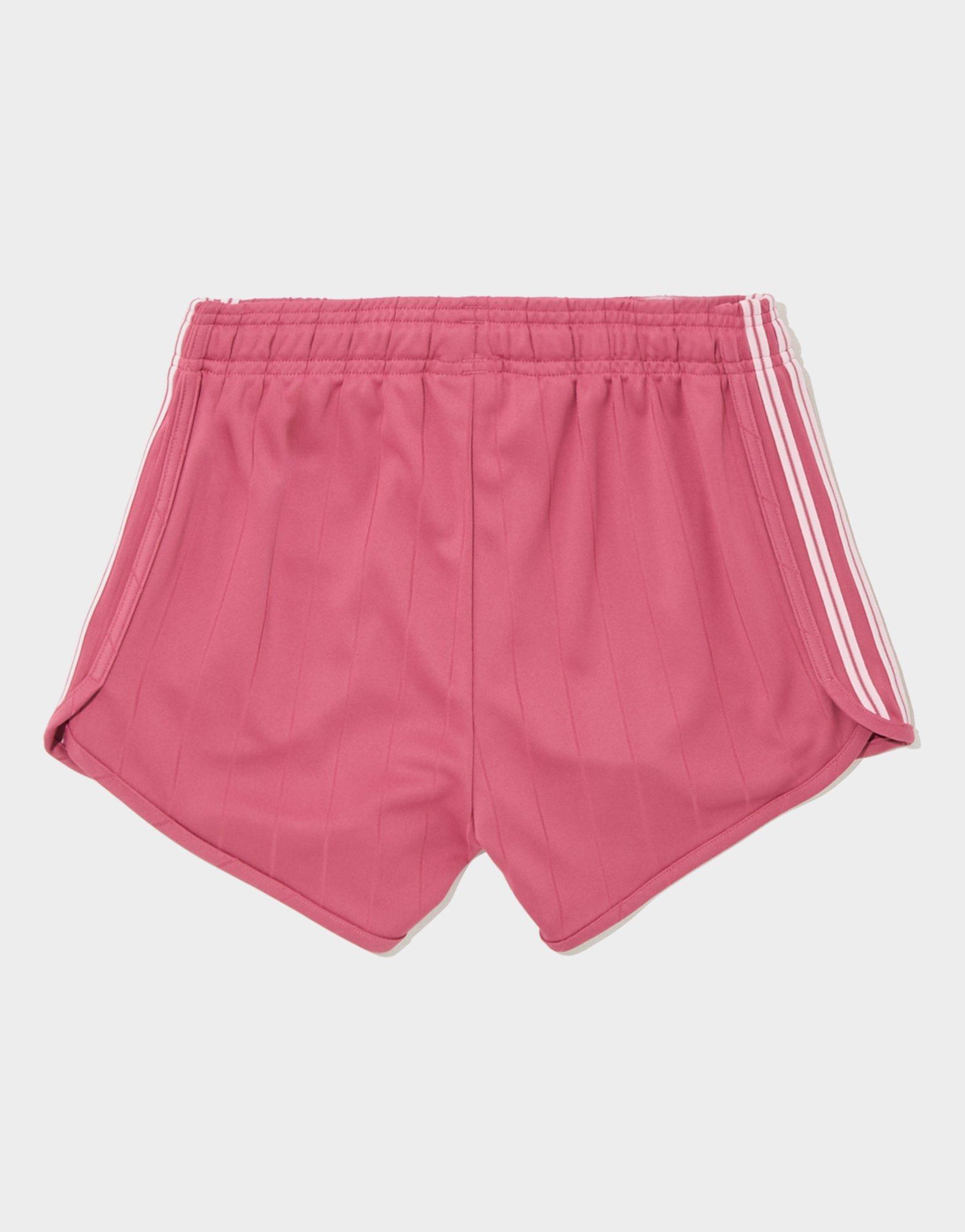 adidas Originals Girls' Poly 3-Stripes Shorts Junior