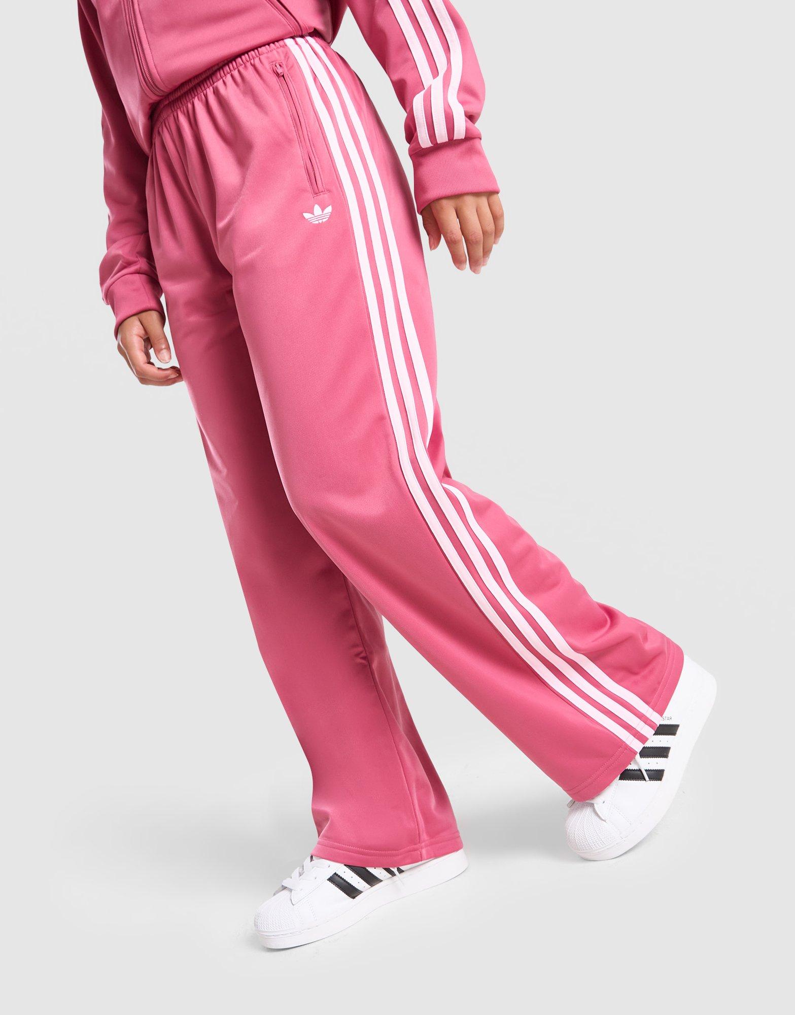 adidas Originals Girls' Firebird Wide Leg Joggers Junior
