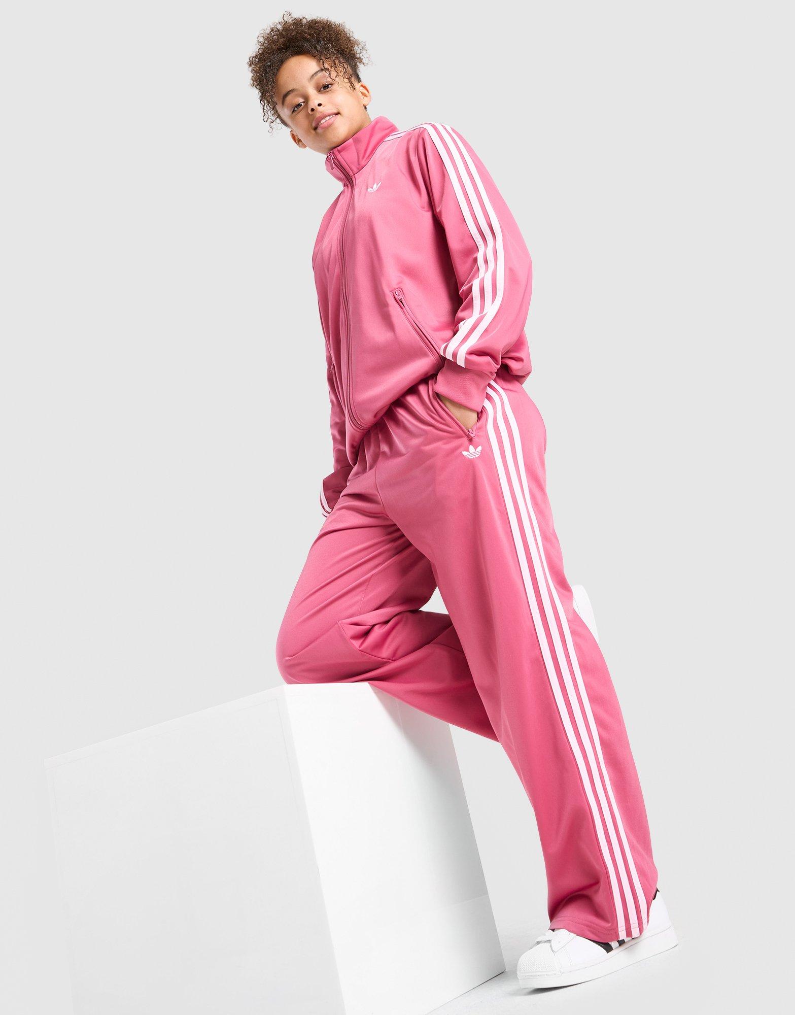 adidas Originals Girls' Firebird Wide Leg Joggers Junior