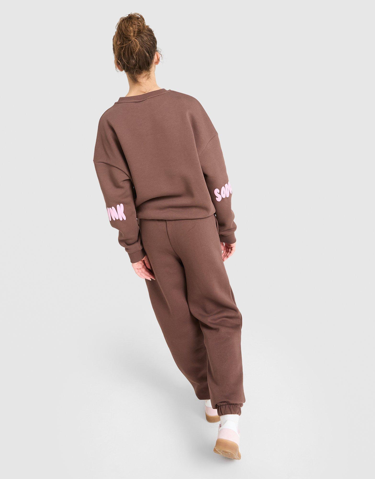 Pink Soda Sport Girls' Crew Tracksuit Junior