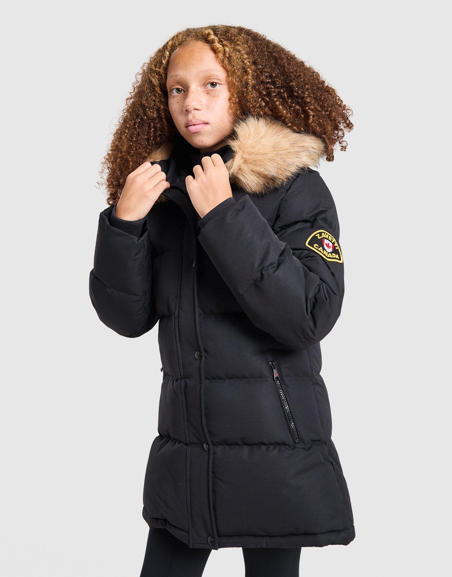 Zavetti Canada Girls' Fiorella Parka Jacket Junior