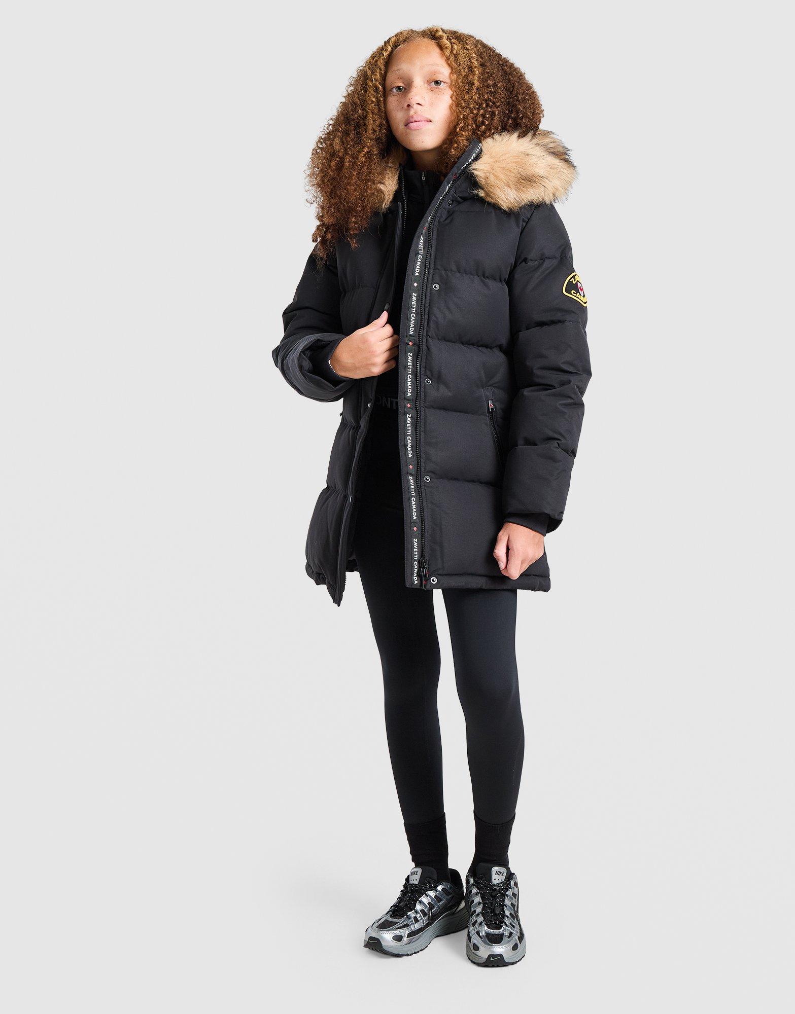 Zavetti Canada Girls' Fiorella Parka Jacket Junior
