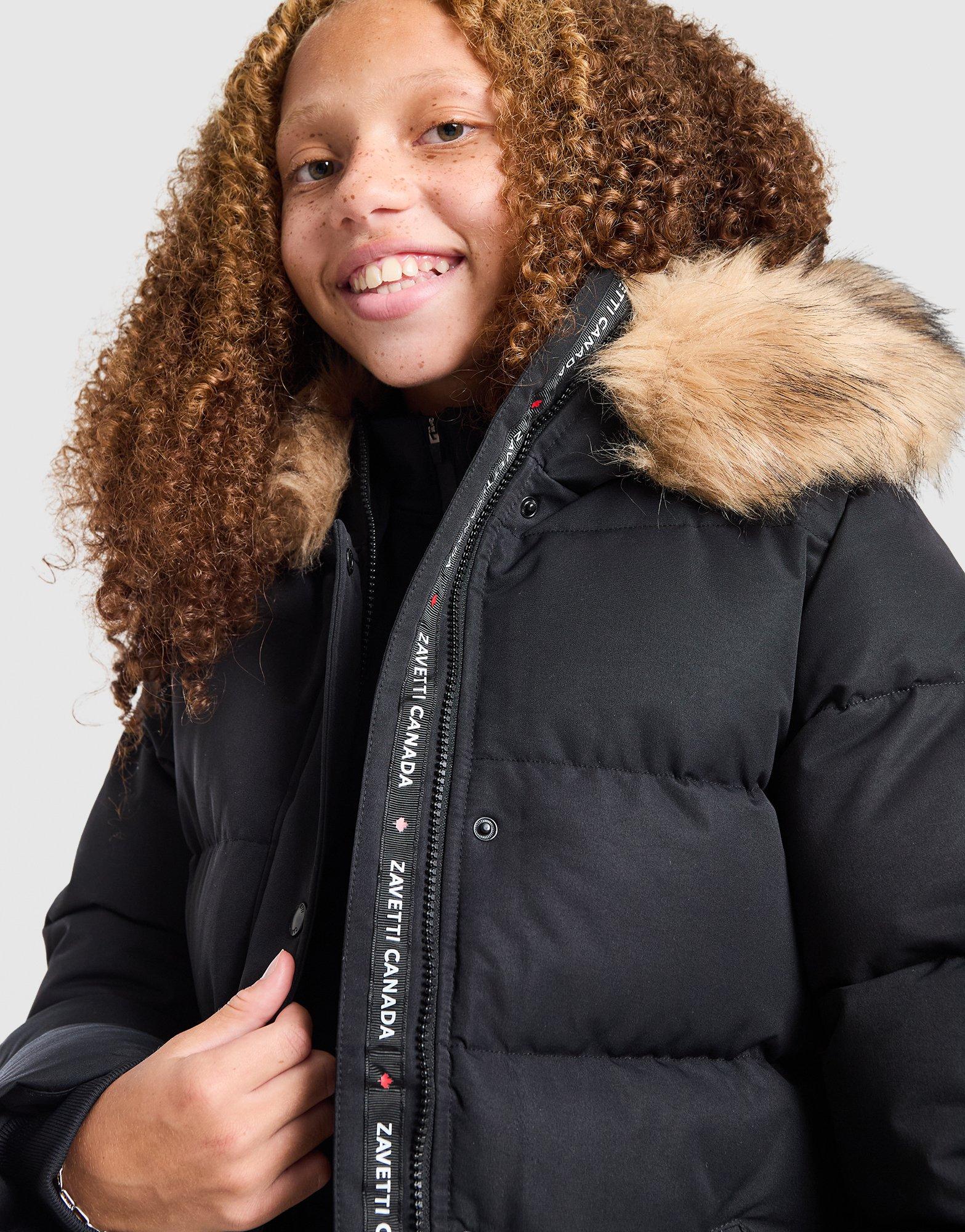 Zavetti Canada Girls' Fiorella Parka Jacket Junior