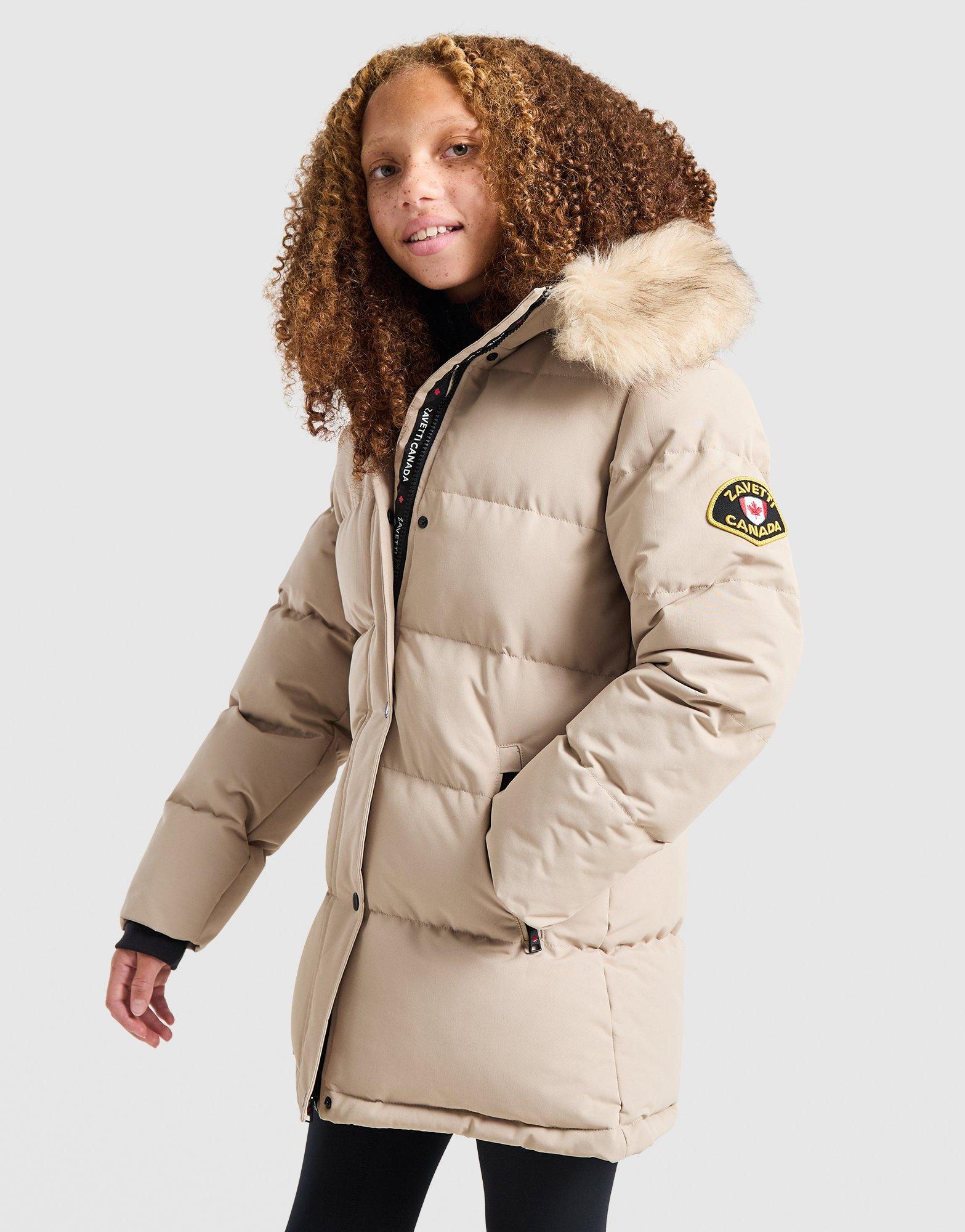 Zavetti Canada Girls' Fiorella Parka Jacket Junior