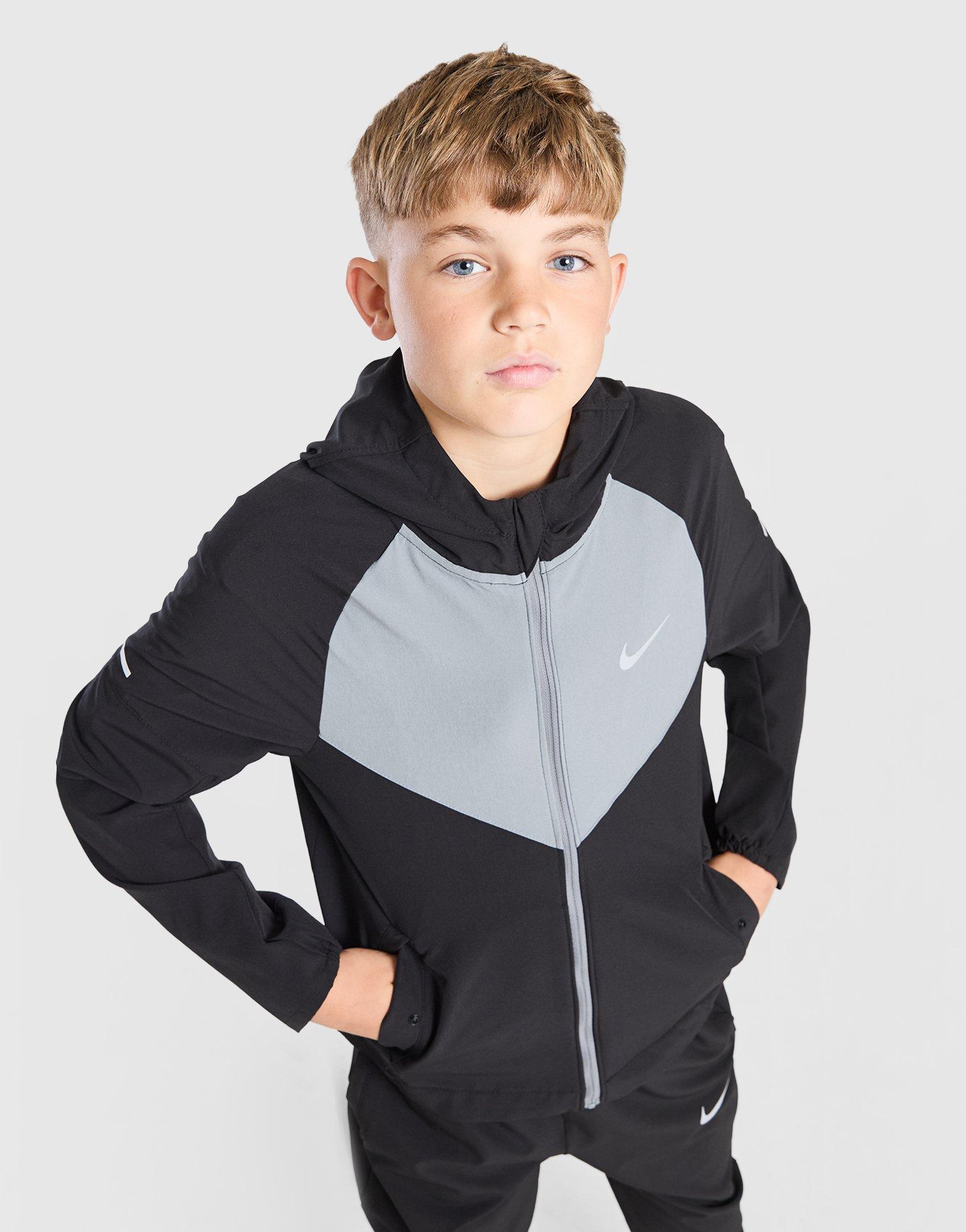 Nike Miler Colour Block Jacket Junior