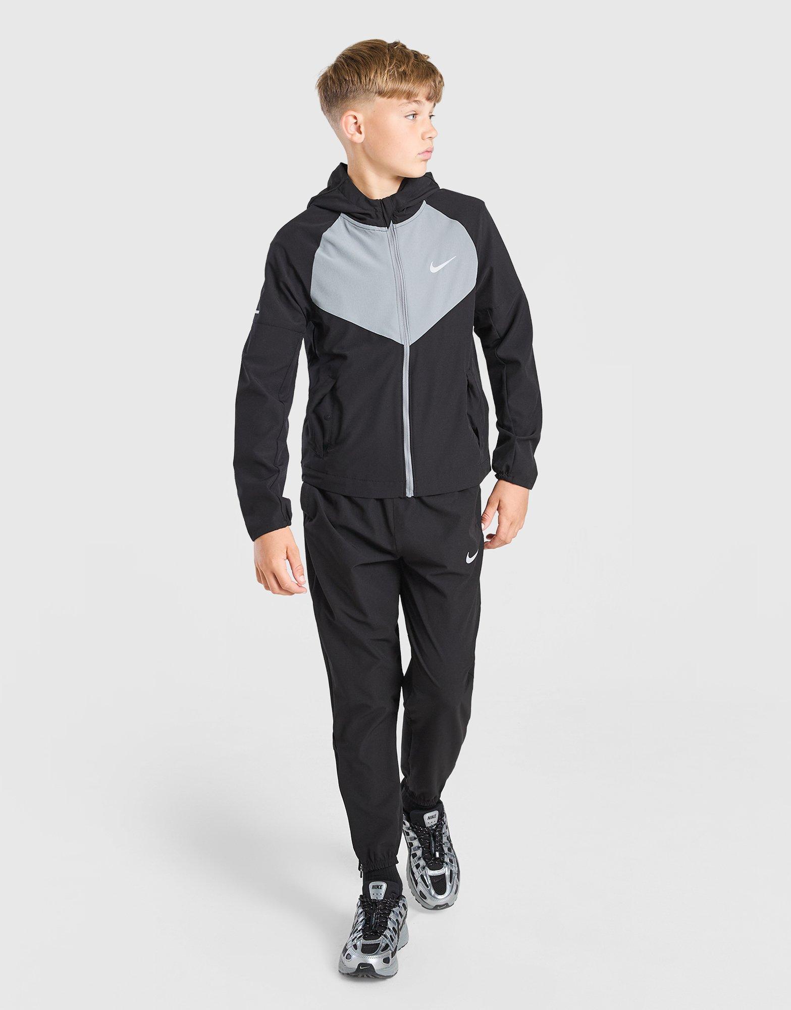 Nike Miler Colour Block Jacket Junior