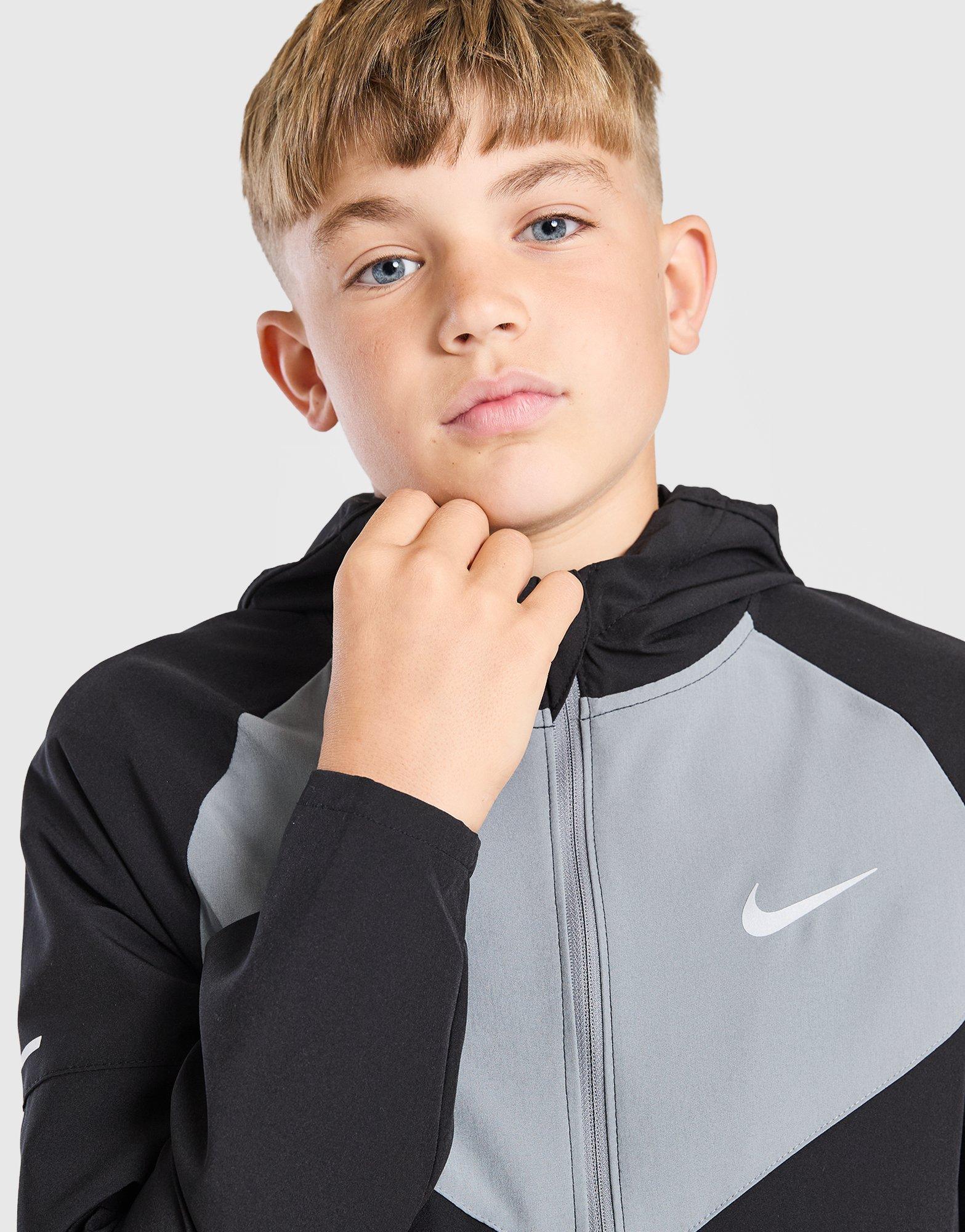 Nike Miler Colour Block Jacket Junior