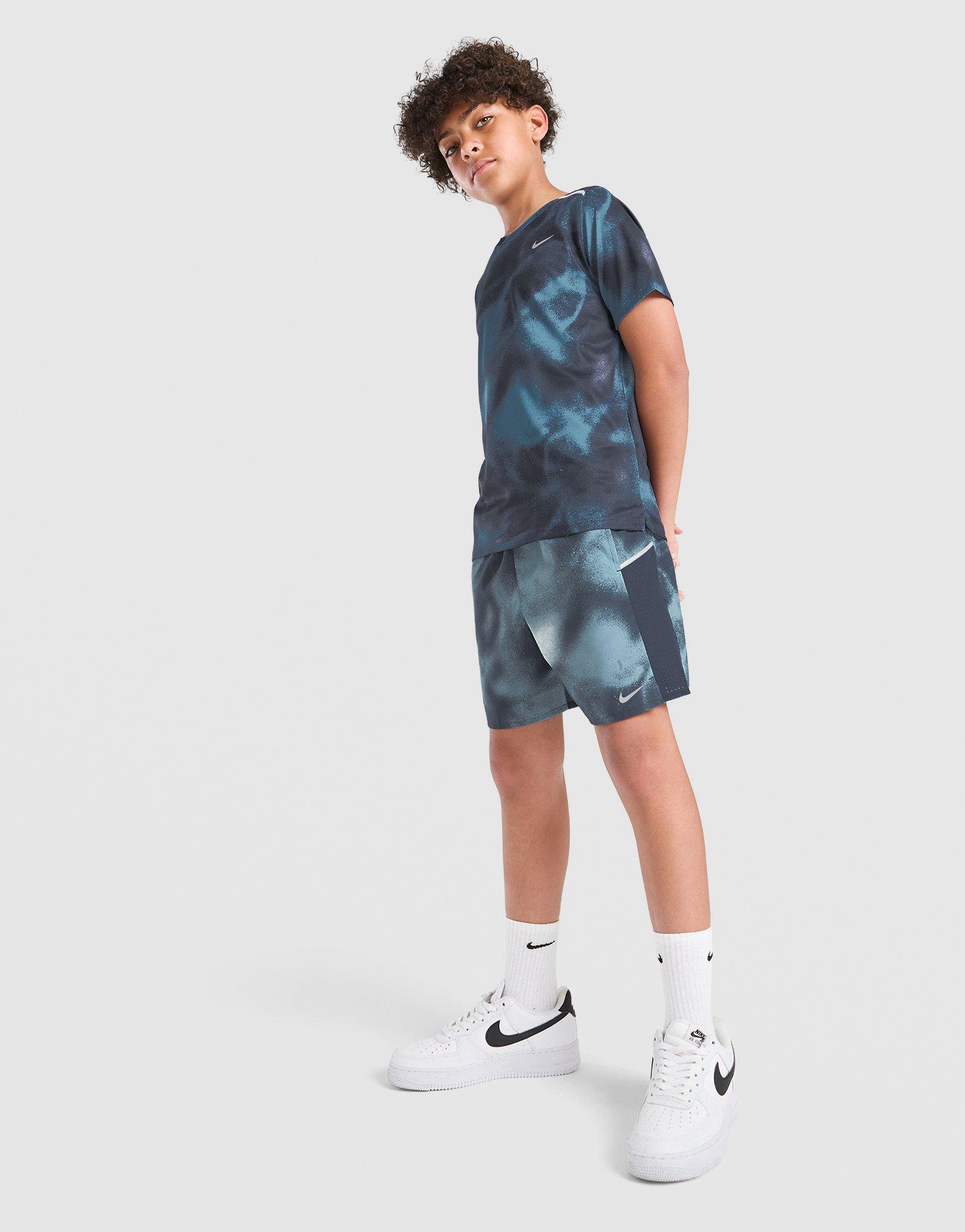 Nike Miler All Over Print Shorts Junior