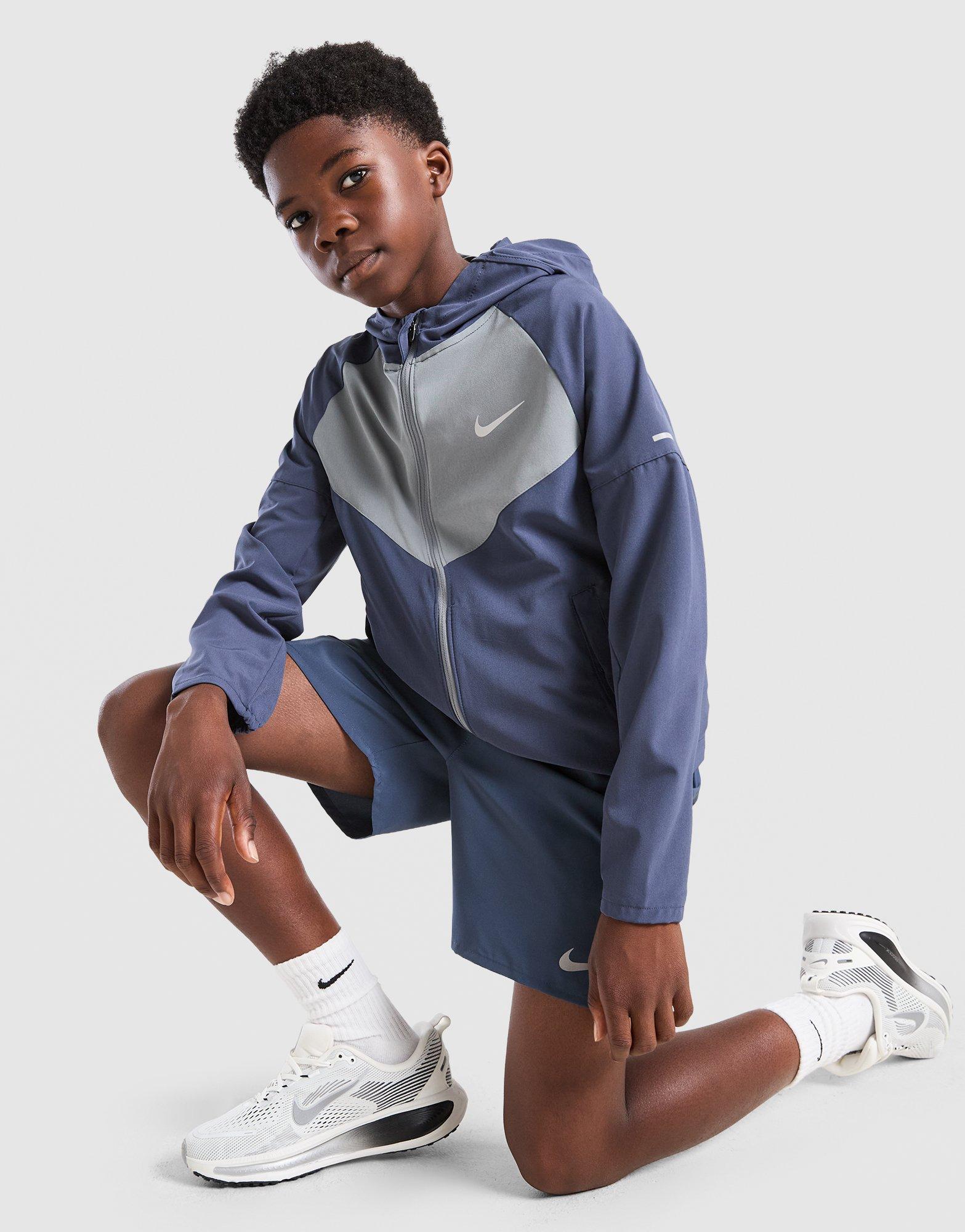 Nike Miler Colour Block Jacket Junior