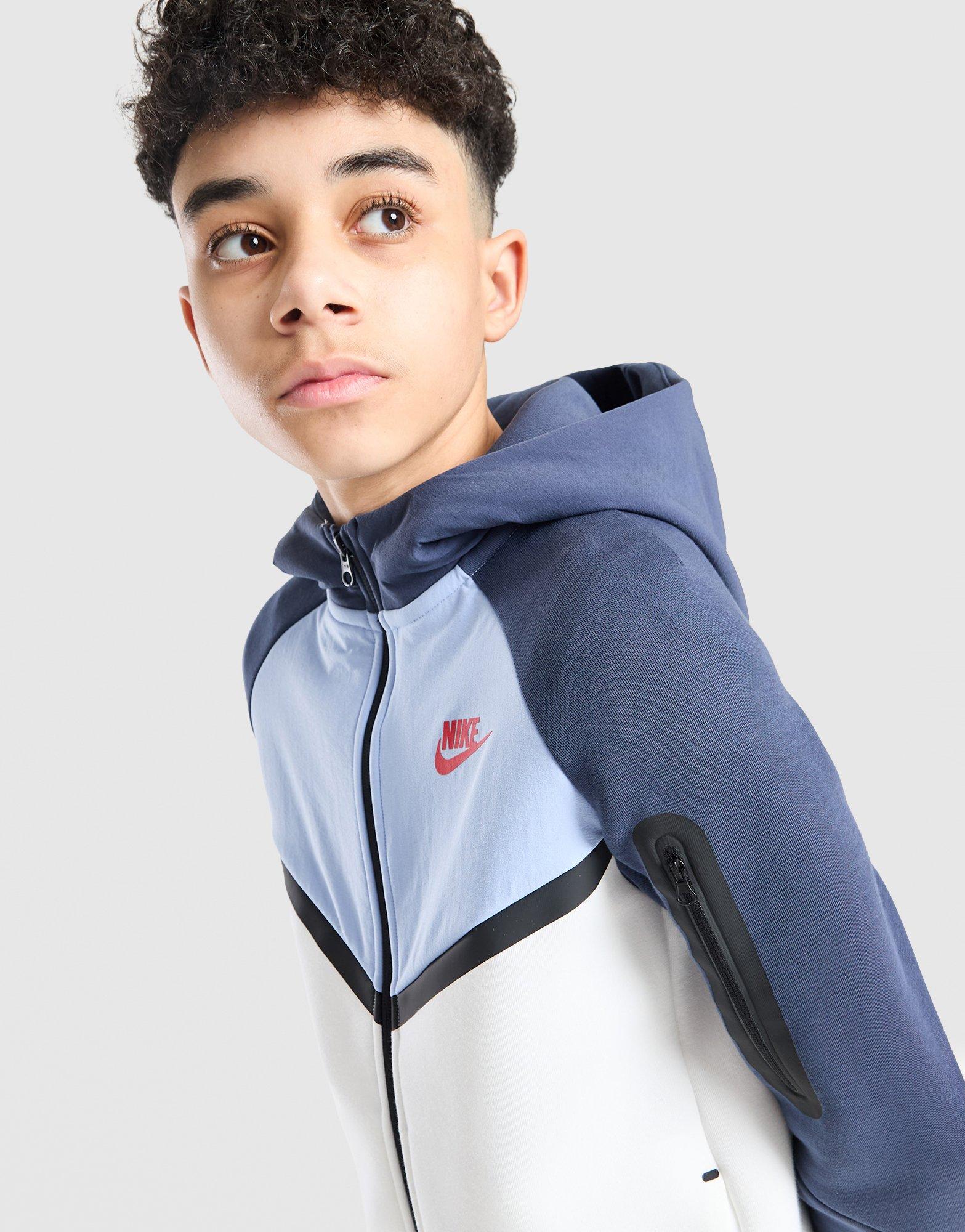 Nike Tech Mix Full Zip Hoodie Kinder