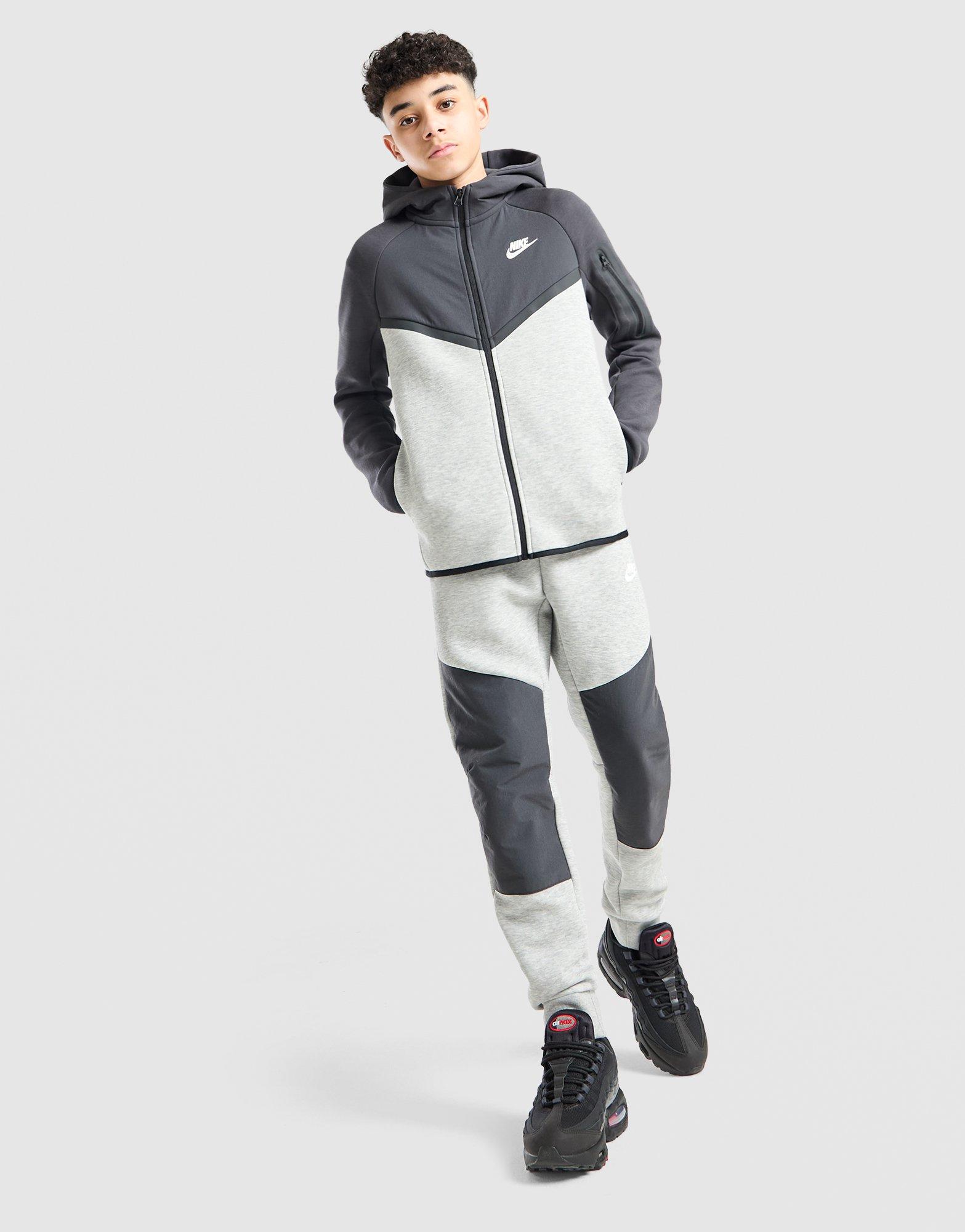 Nike Sweat à capuche Zippé Tech Mix Junior