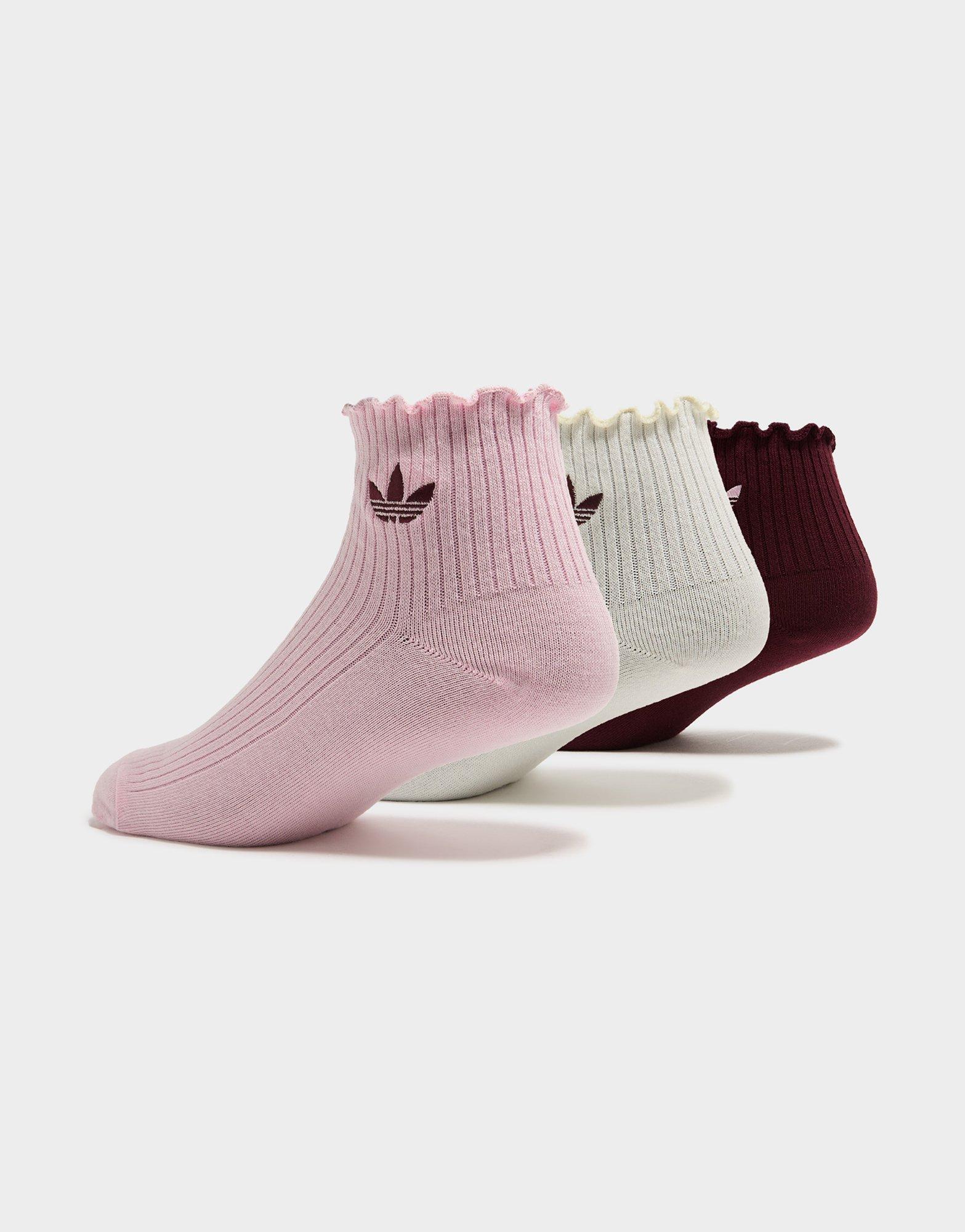 adidas Originals 3-Pack Ruffle Socks