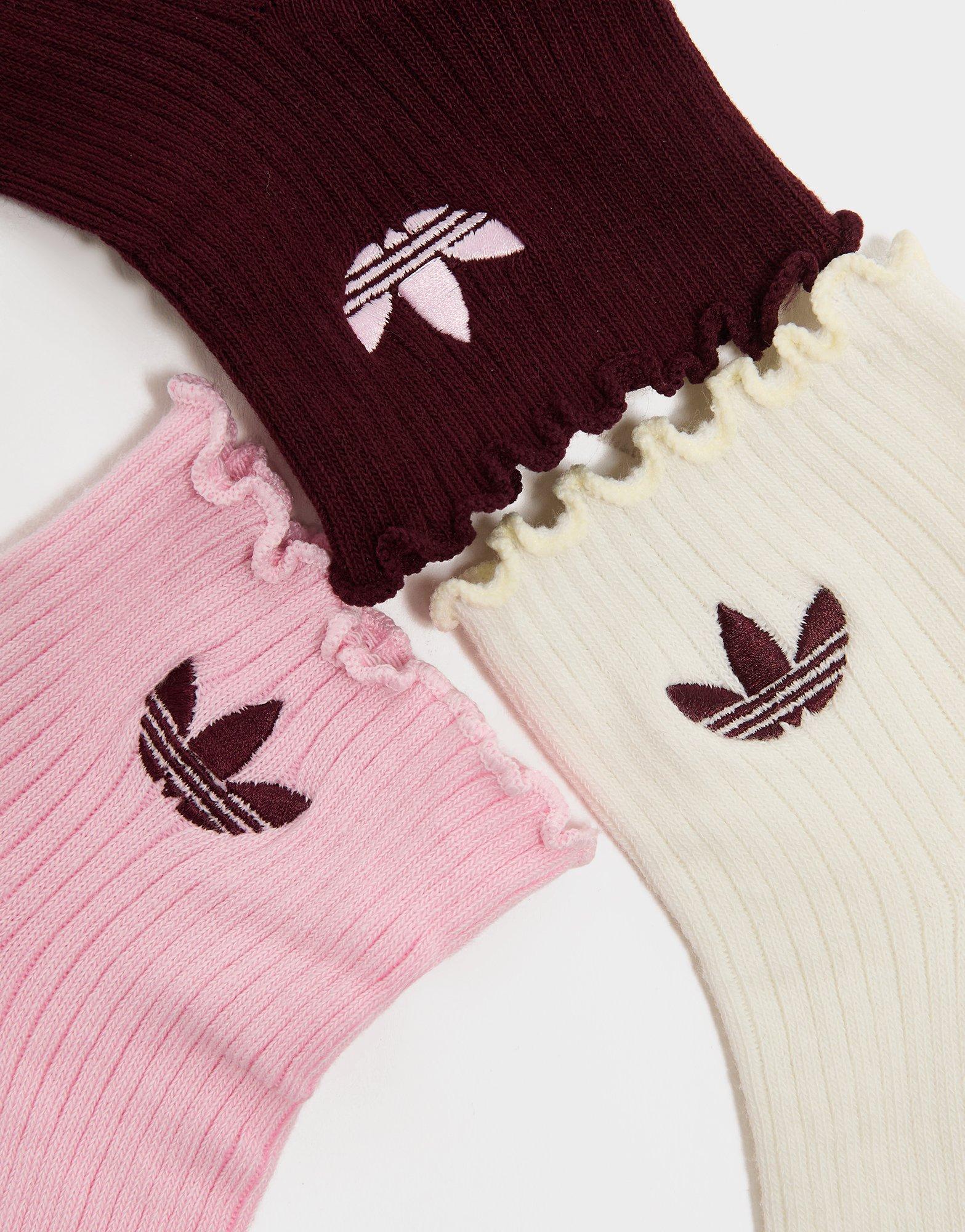 adidas Originals 3-Pack Ruffle Socks