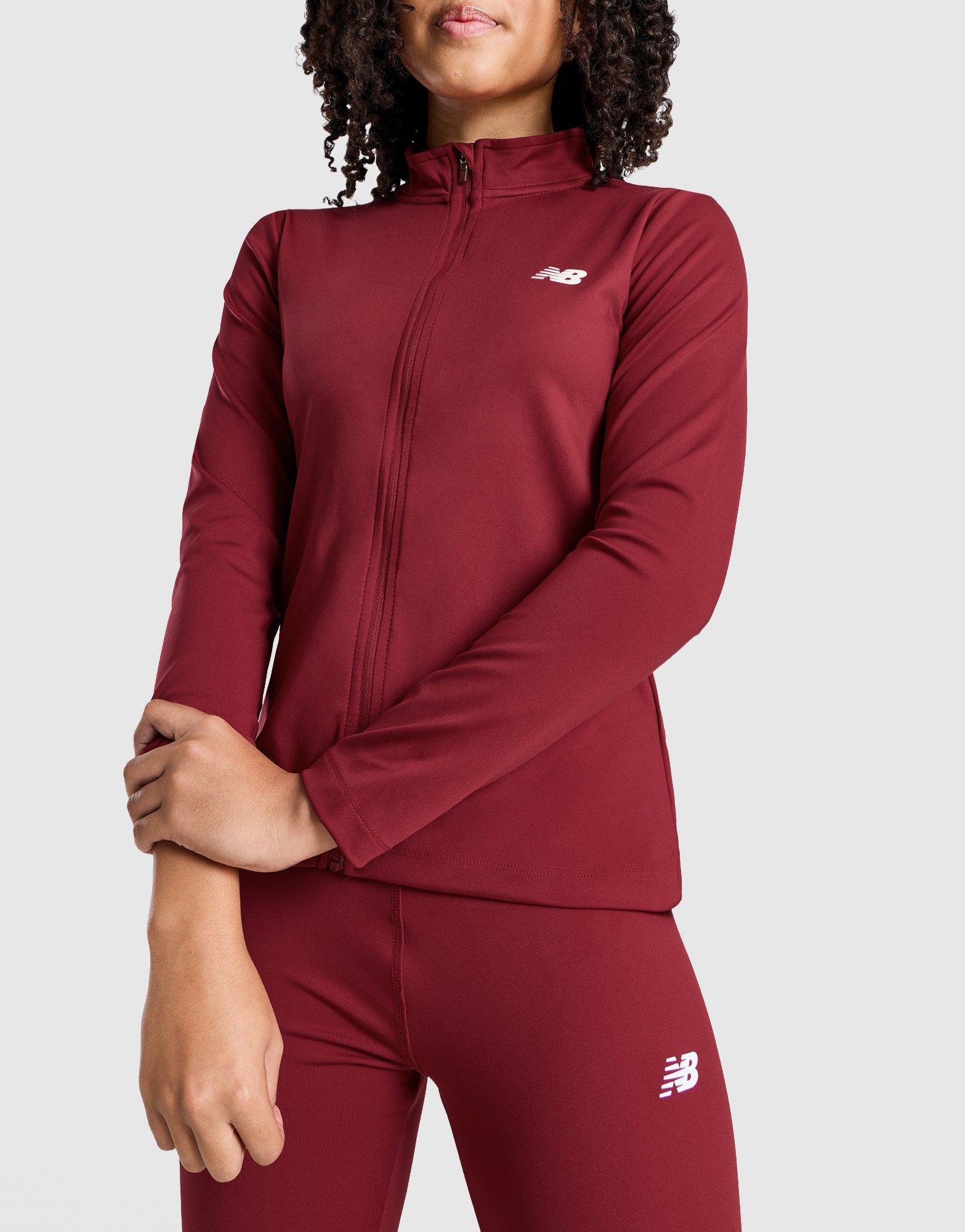 New Balance Girls' Fitness Full Zip Top Junior