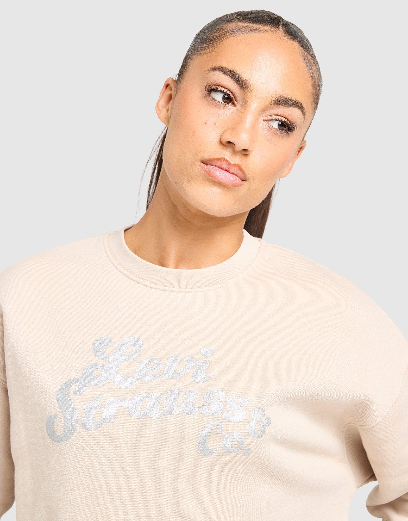 LEVI'S Swirl Chrome Crew Sweatshirt