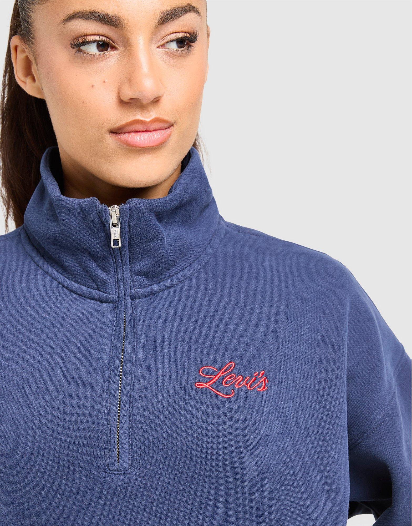 LEVI'S Swirl 1/4 Zip Sweatshirt