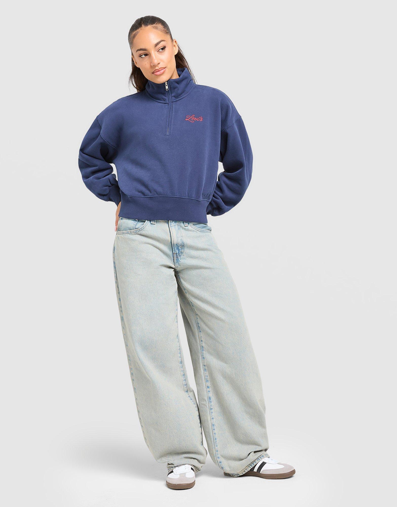 LEVI'S Swirl 1/4 Zip Sweatshirt