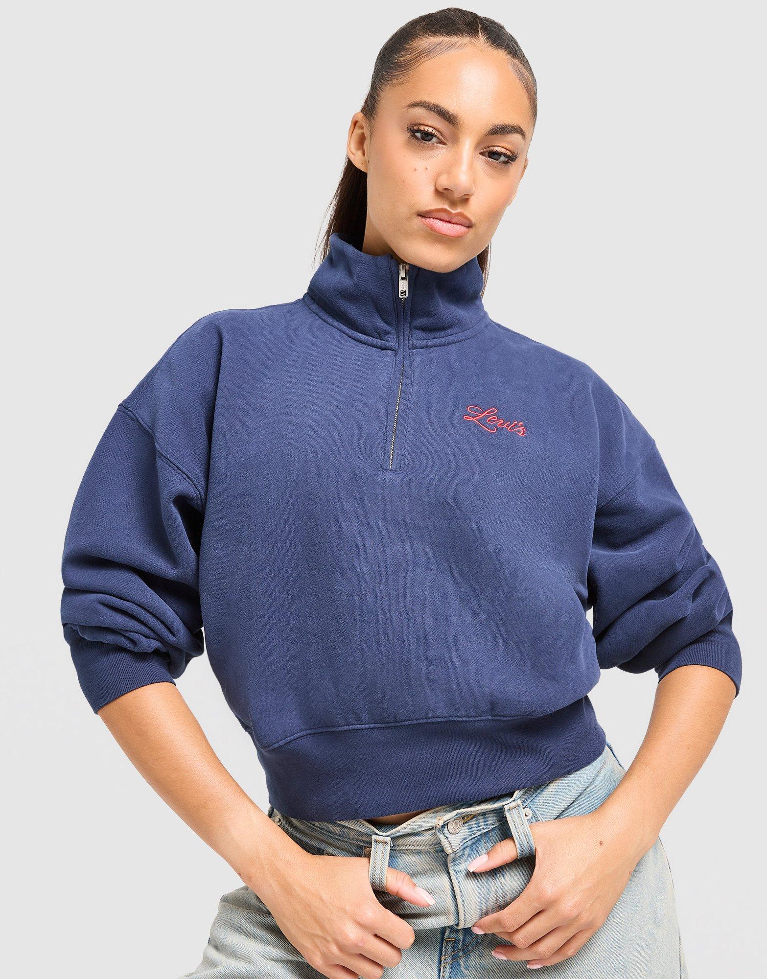 LEVI'S Swirl 1/4 Zip Sweatshirt