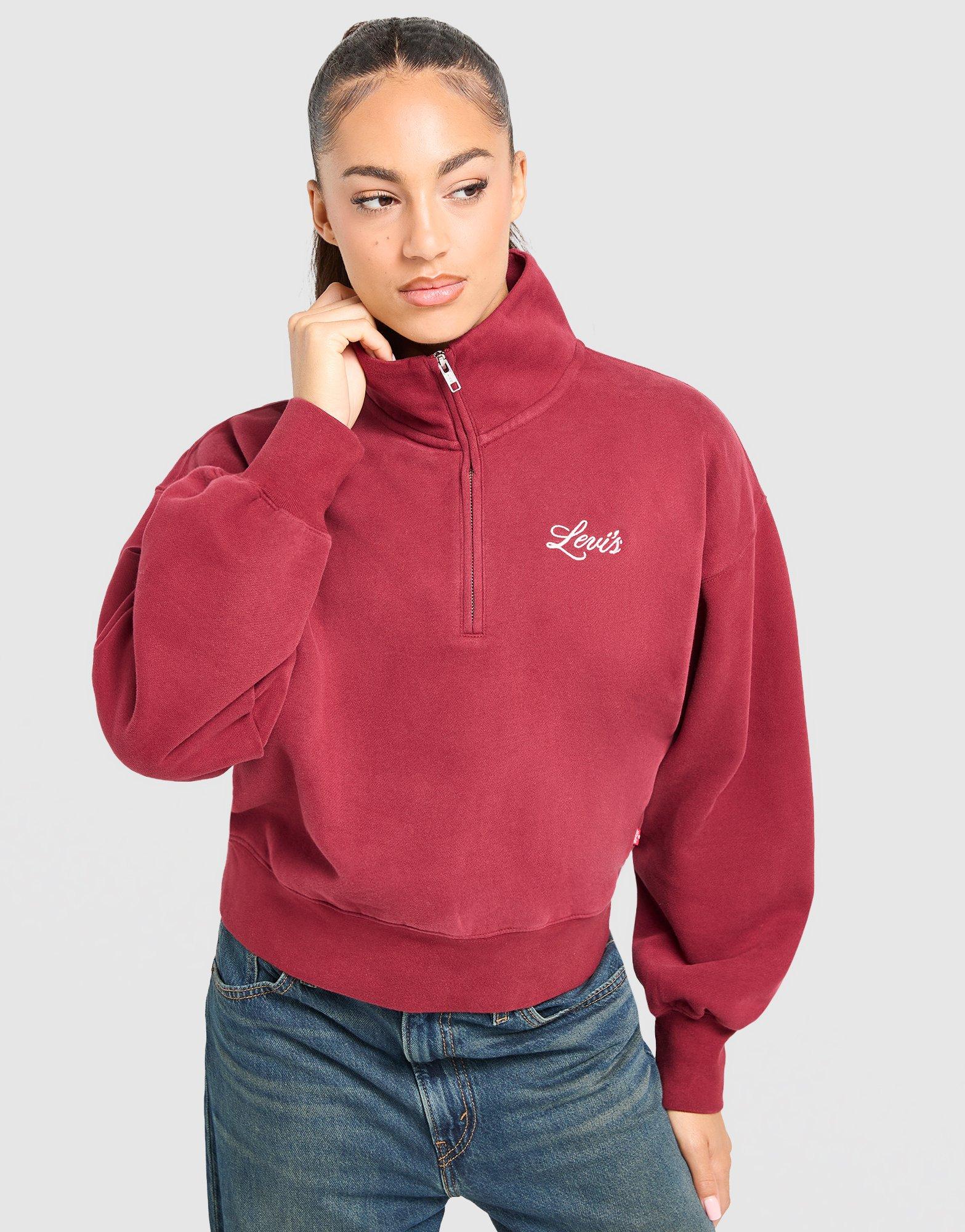 LEVI'S Swirl 1/4 Zip Sweatshirt