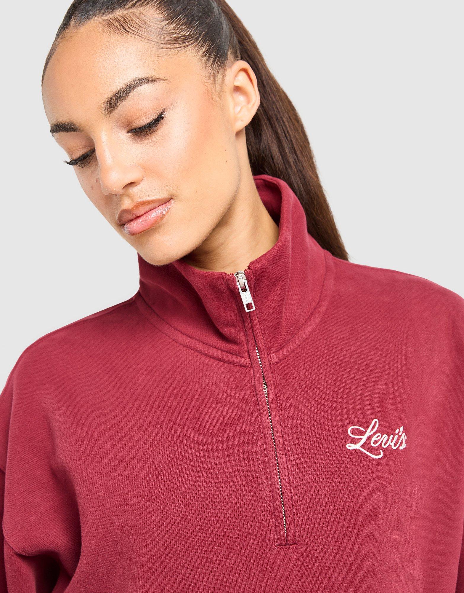 LEVI'S Swirl 1/4 Zip Sweatshirt