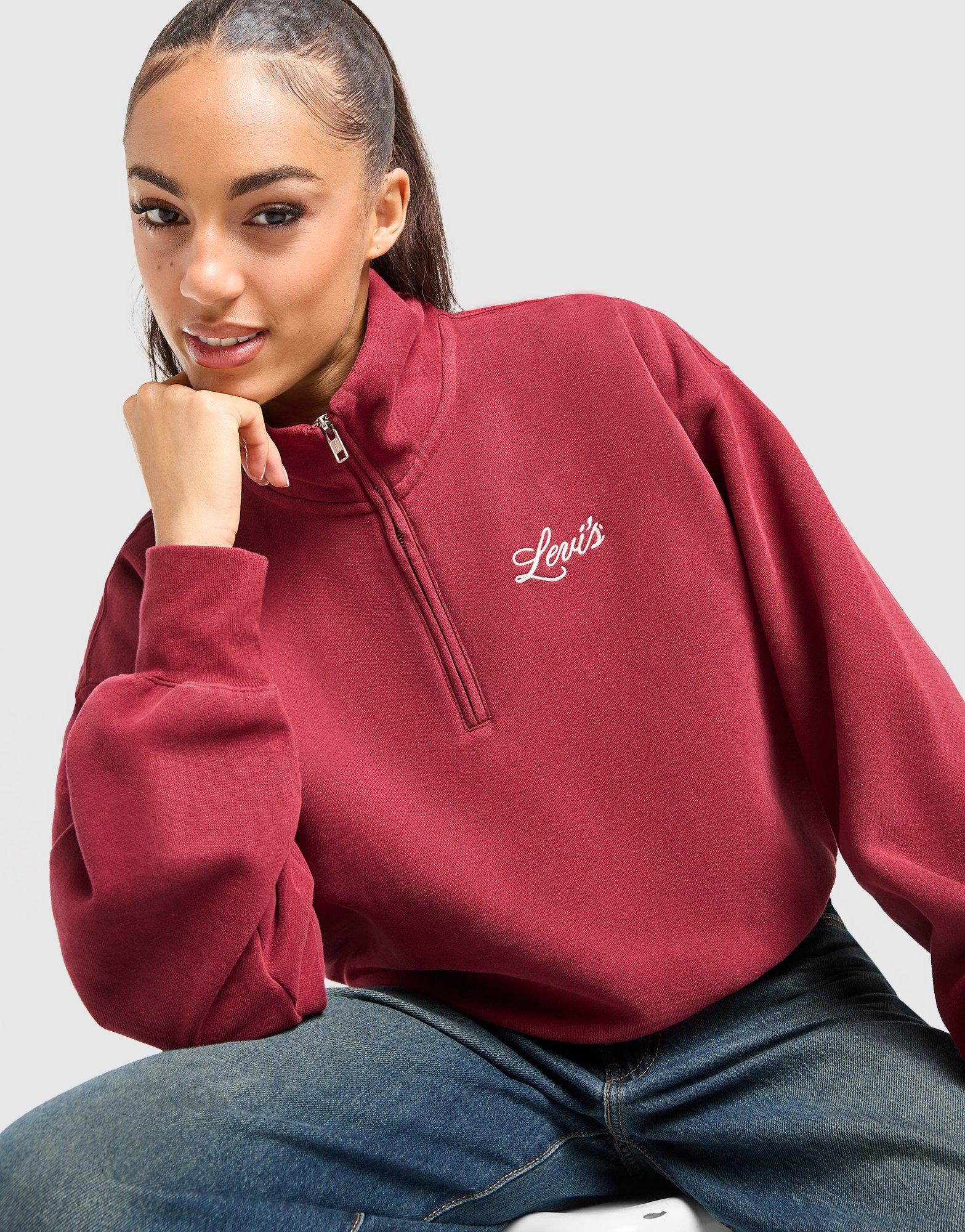LEVI'S Swirl 1/4 Zip Sweatshirt