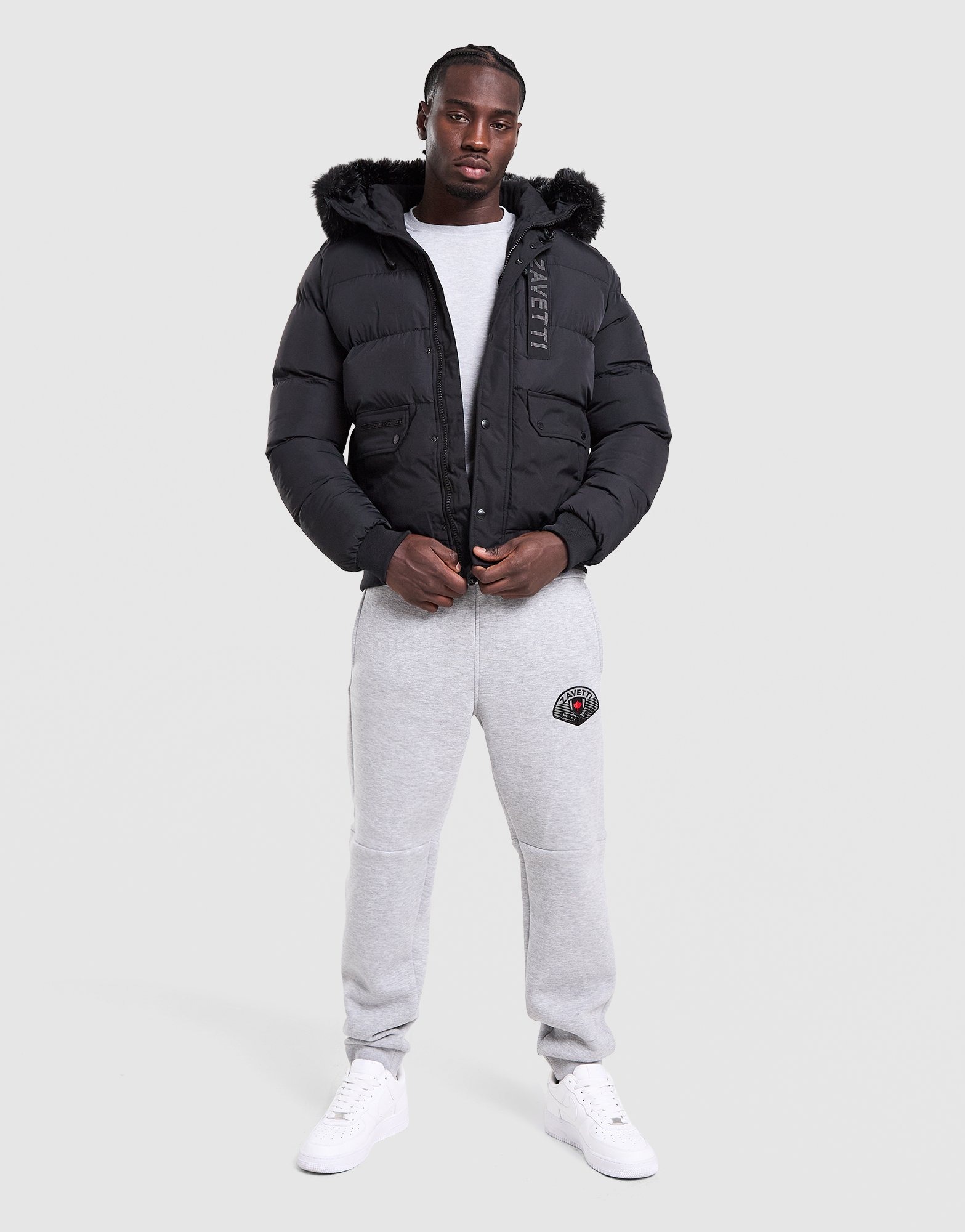 マジェスティック　デトロイトジャンパー Black Zavetti Canada Deratti V2 Parka Jacket - JD Sports Global