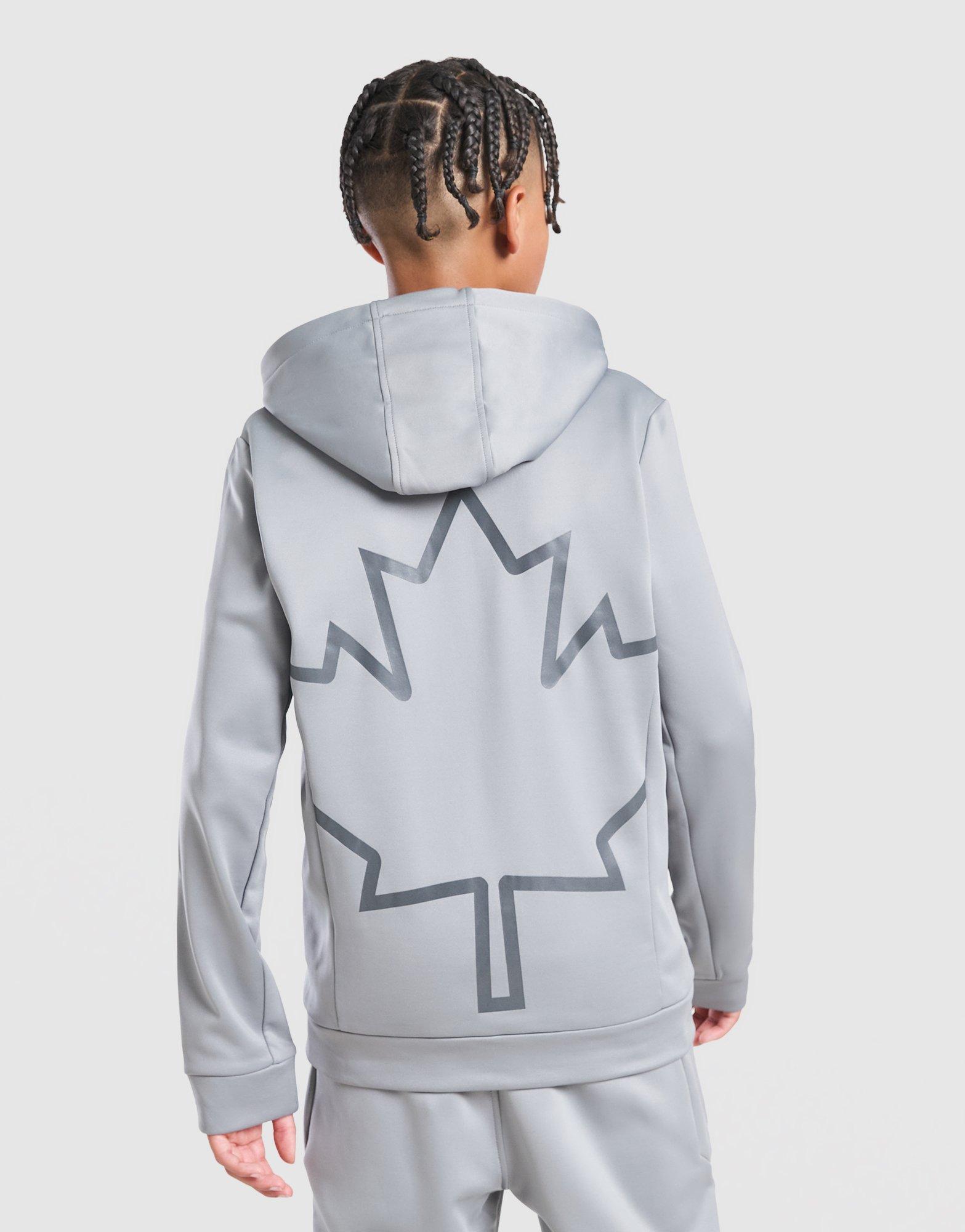 Zavetti Canada Fallonino Fleece Full Zip Hoodie Junior
