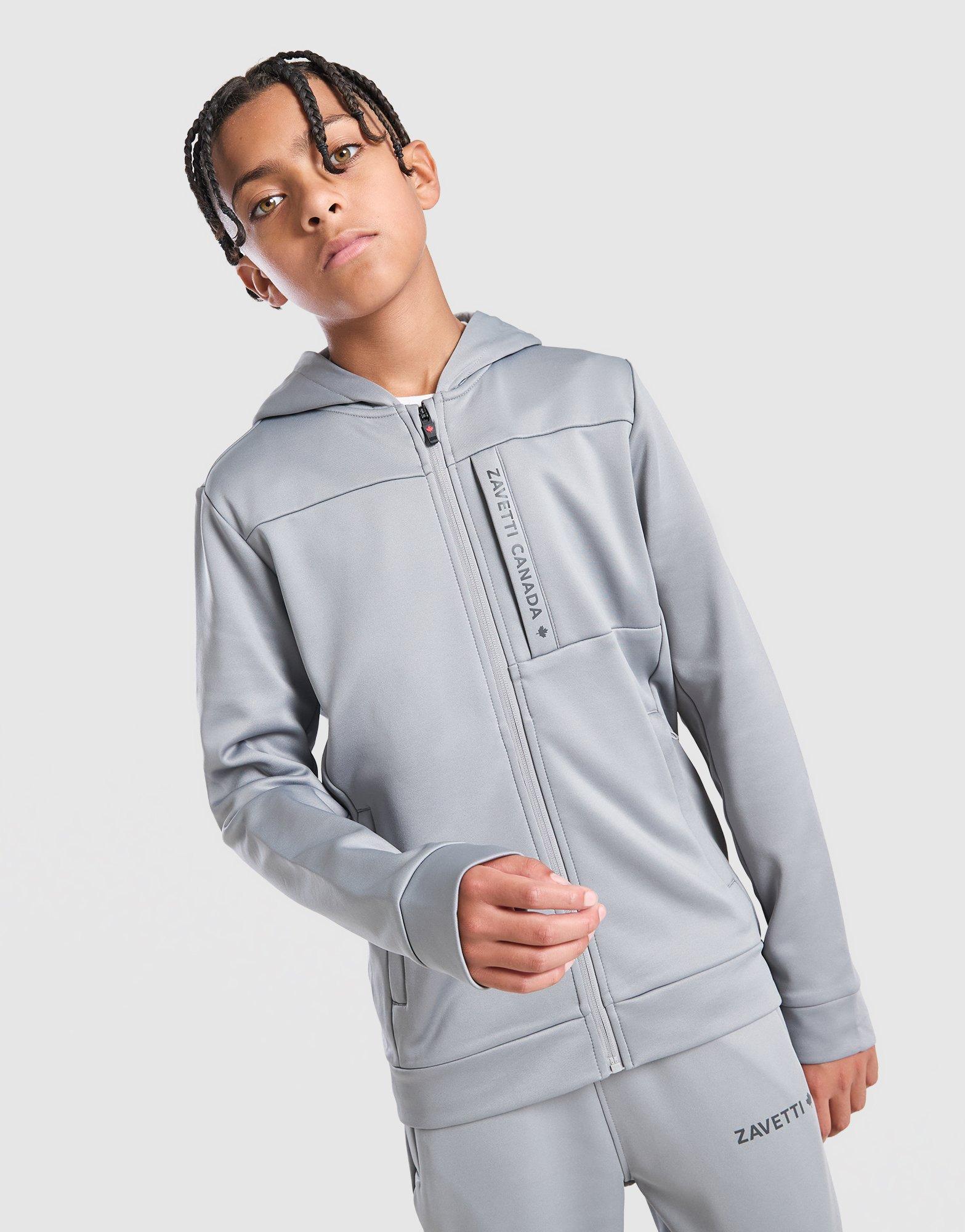 Zavetti Canada Fallonino Fleece Full Zip Hoodie Junior