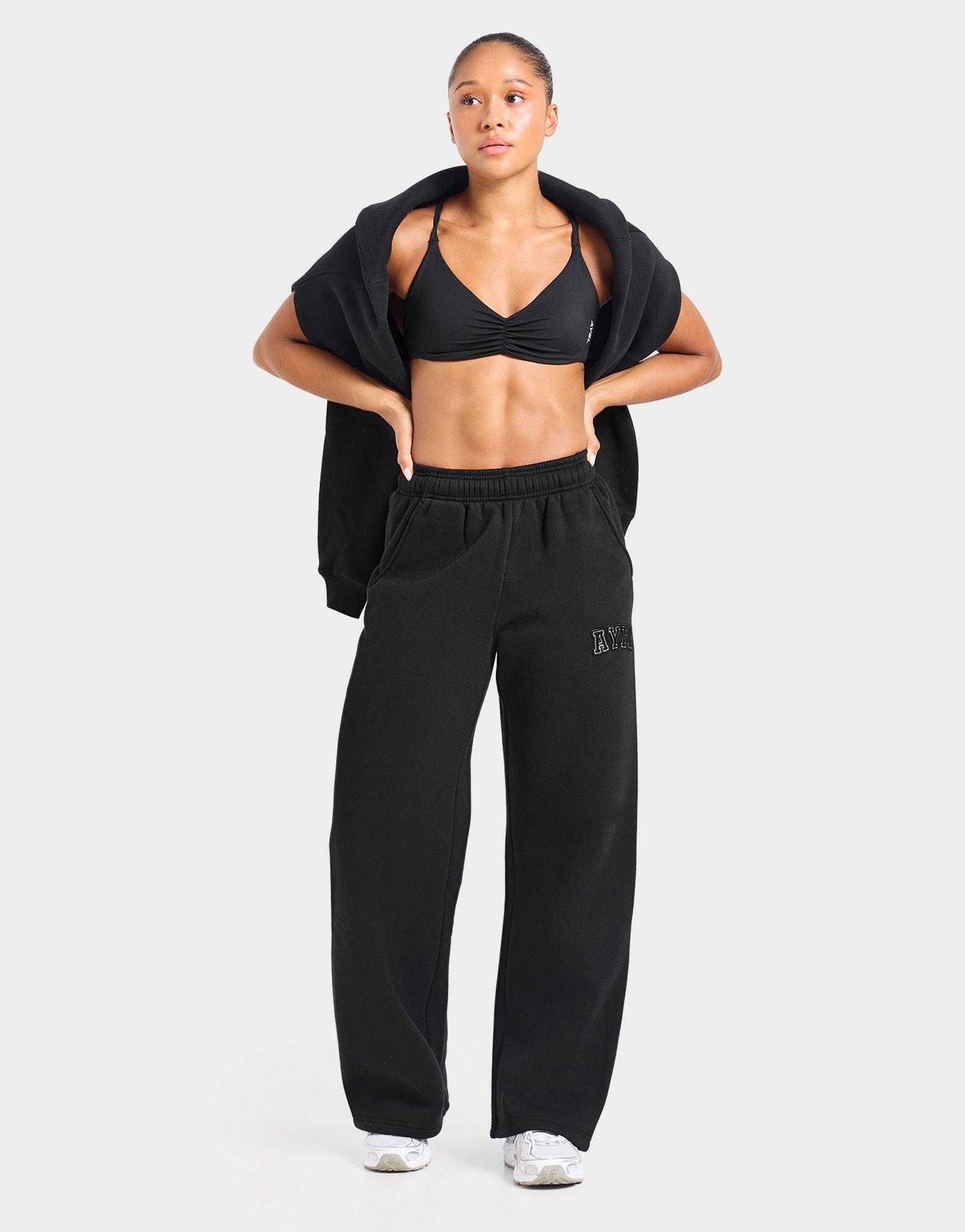 AYBL Varsity Applique Wide Leg Joggers