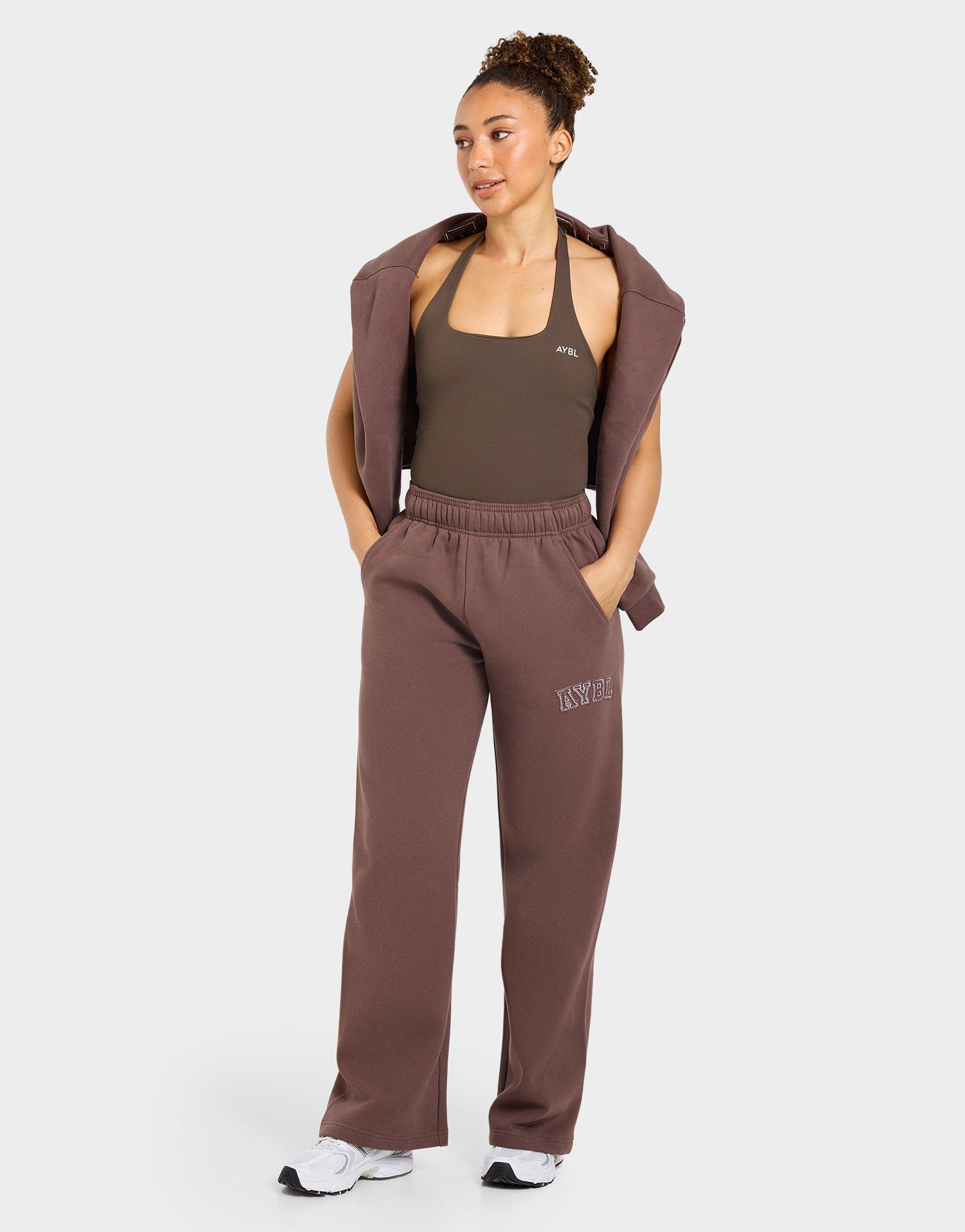 AYBL Varsity Applique Wide Leg Joggers