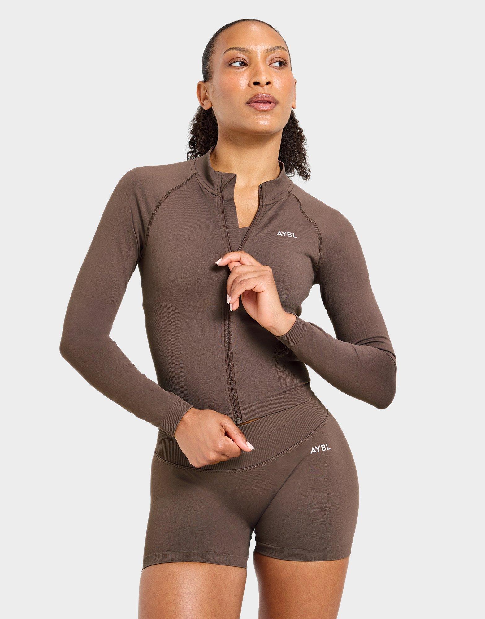 AYBL Enhance Full Zip Seamless Top