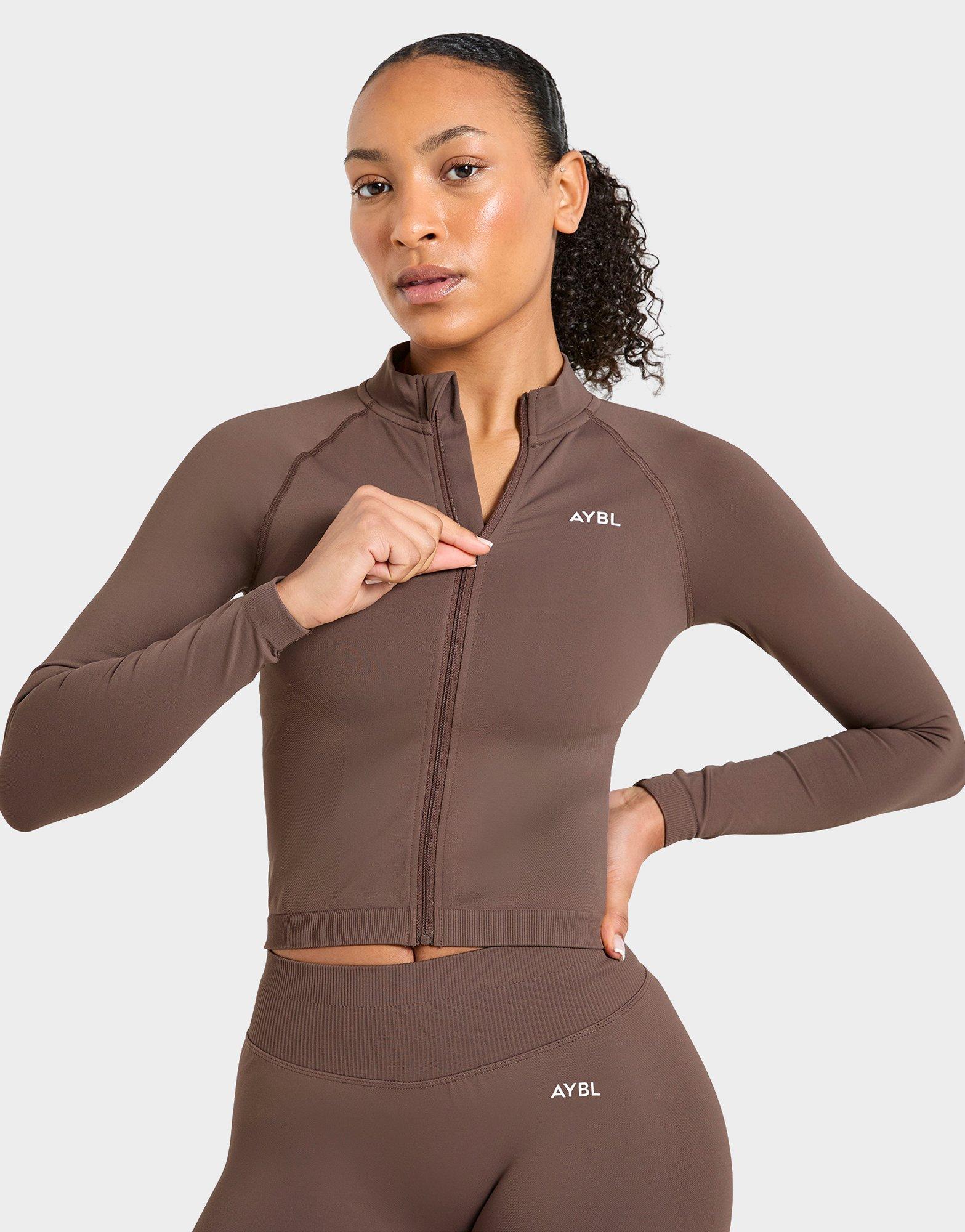 AYBL Enhance Full Zip Seamless Top