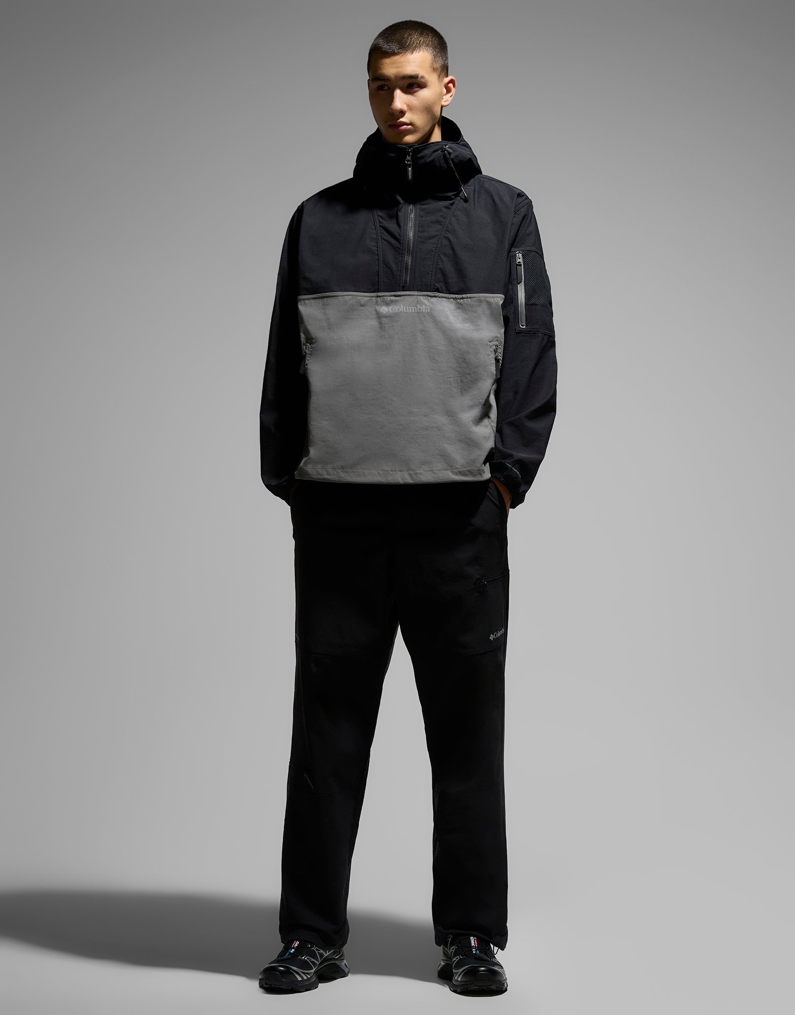 Black Columbia Stash 1/2 Zip Jacket - JD Sports Global