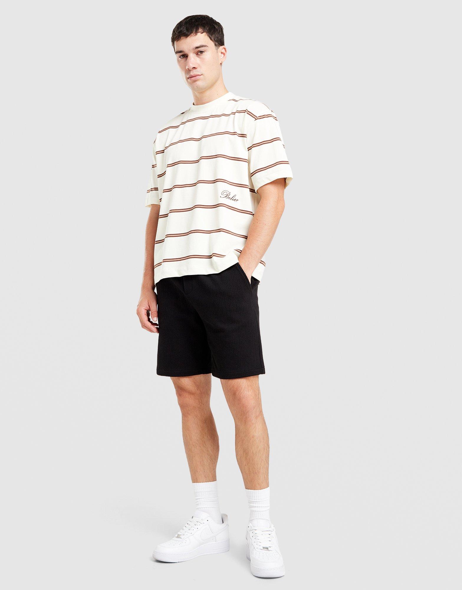 Belier Stripe Script T-Shirt