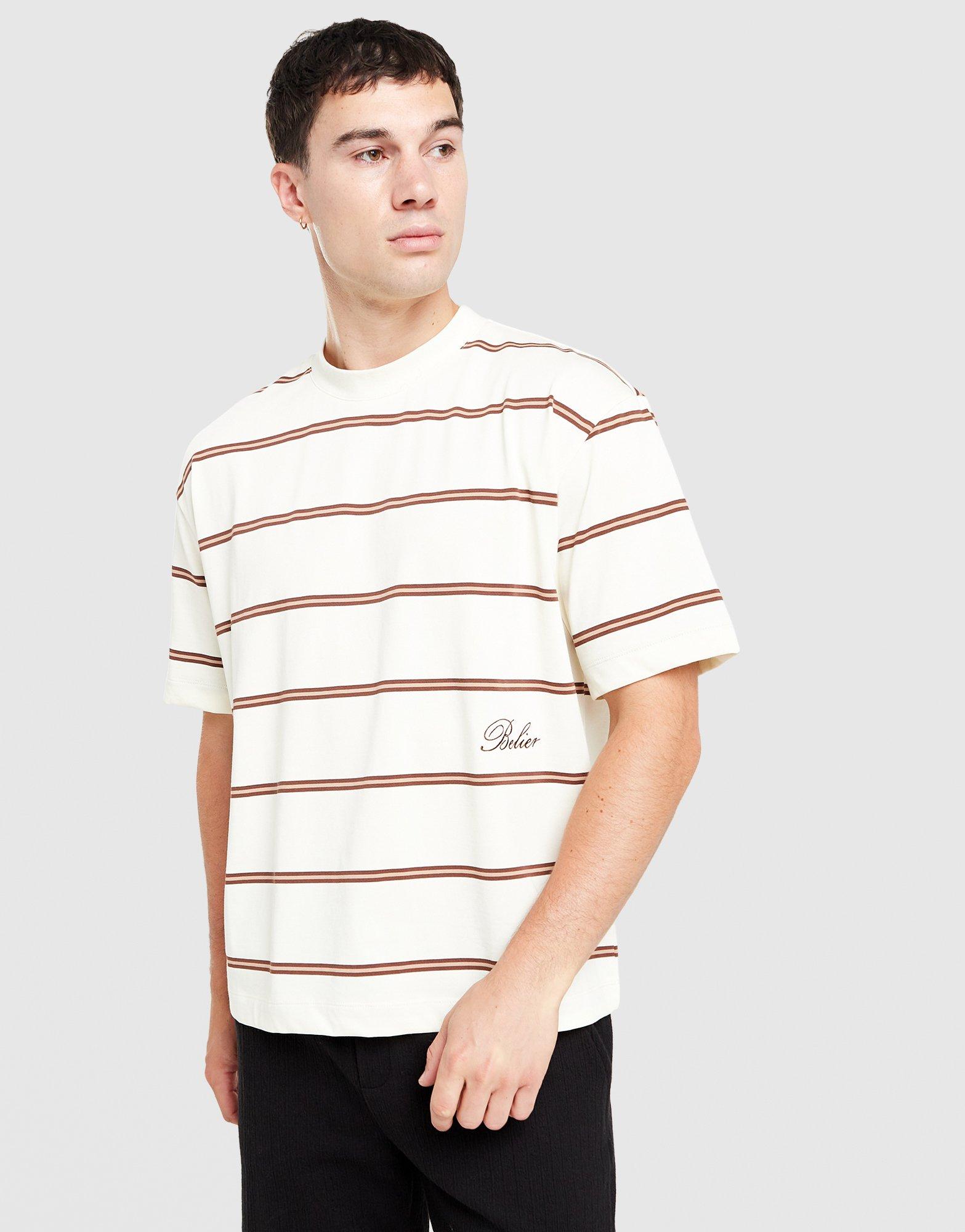 Belier Stripe Script T-Shirt