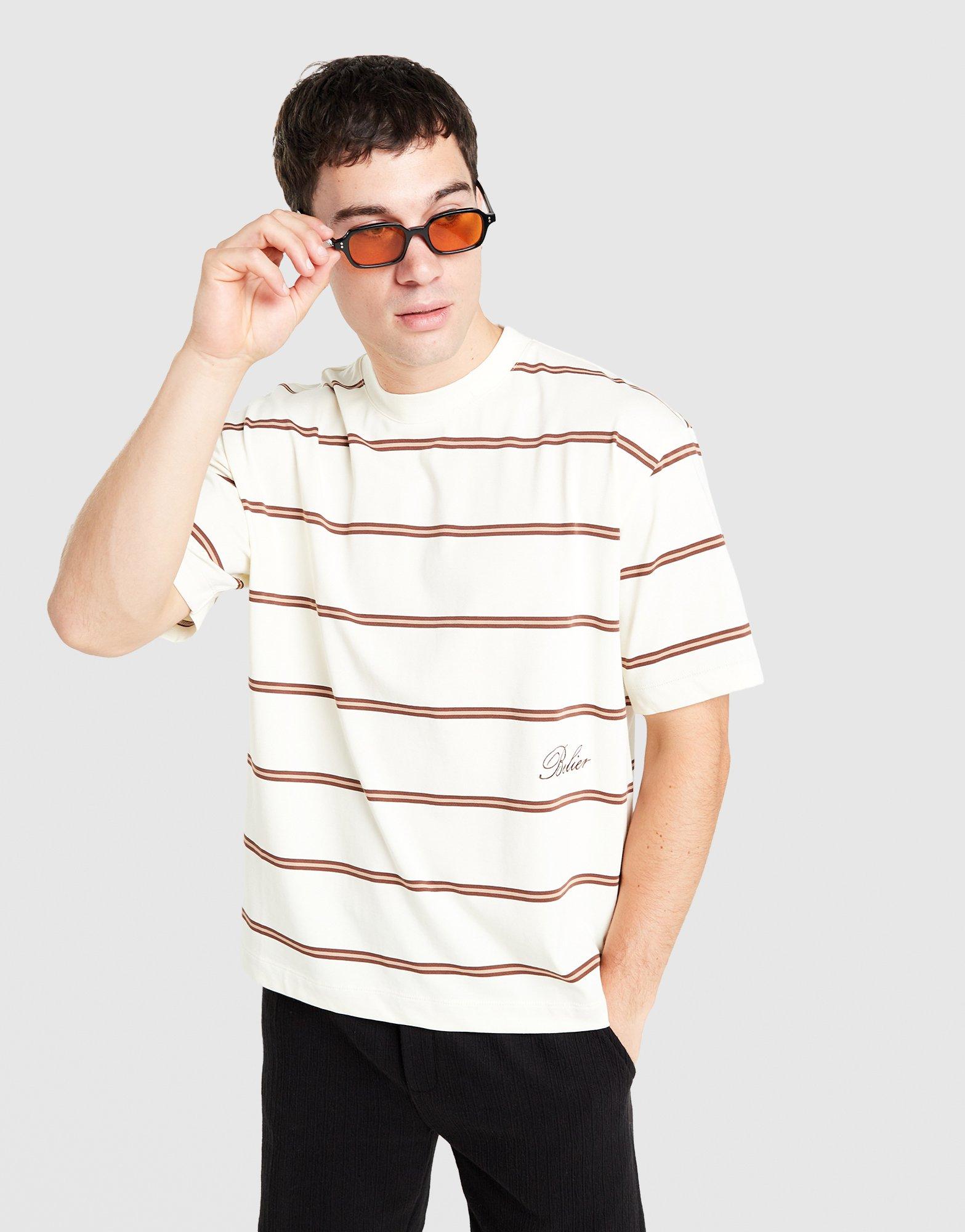 Belier Stripe Script T-Shirt