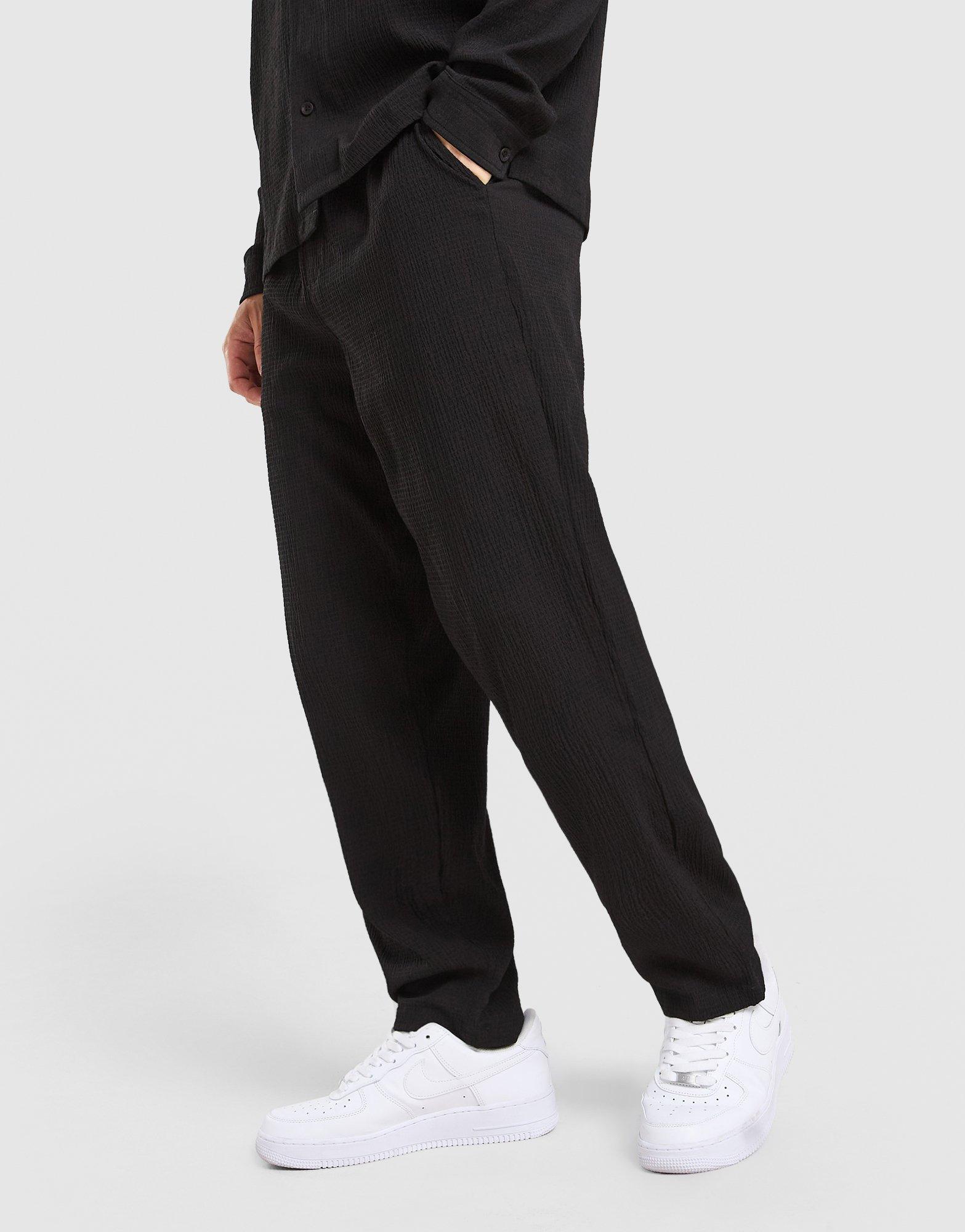 Belier Seersucker Straight Pants