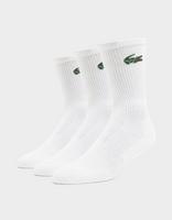 Lacoste Lot de 3 paires de chaussettes Crocodile