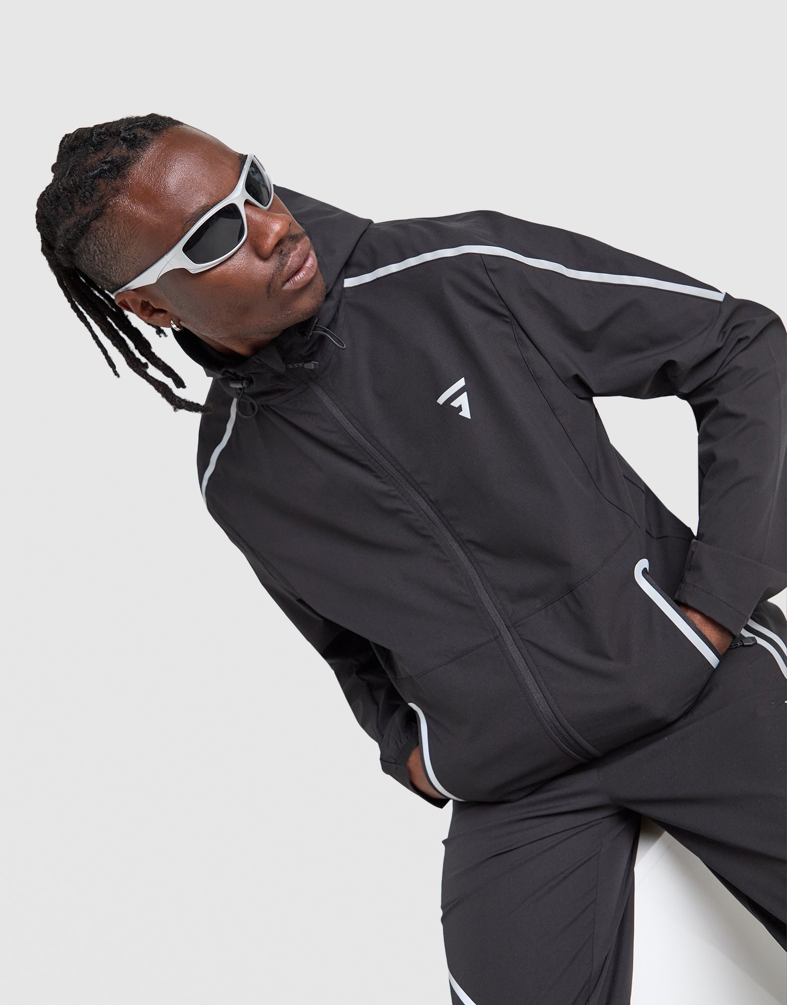 Black GRIID Reflect Jacket - JD Sports Global