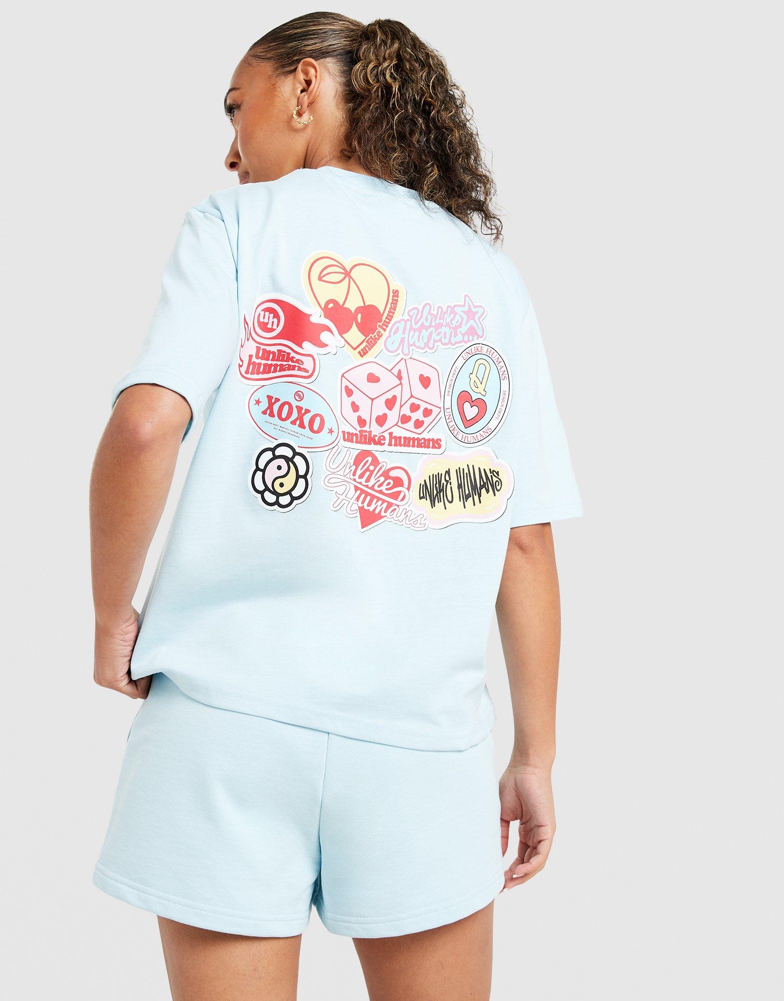 Unlike Humans Patch Boxy T-Shirt