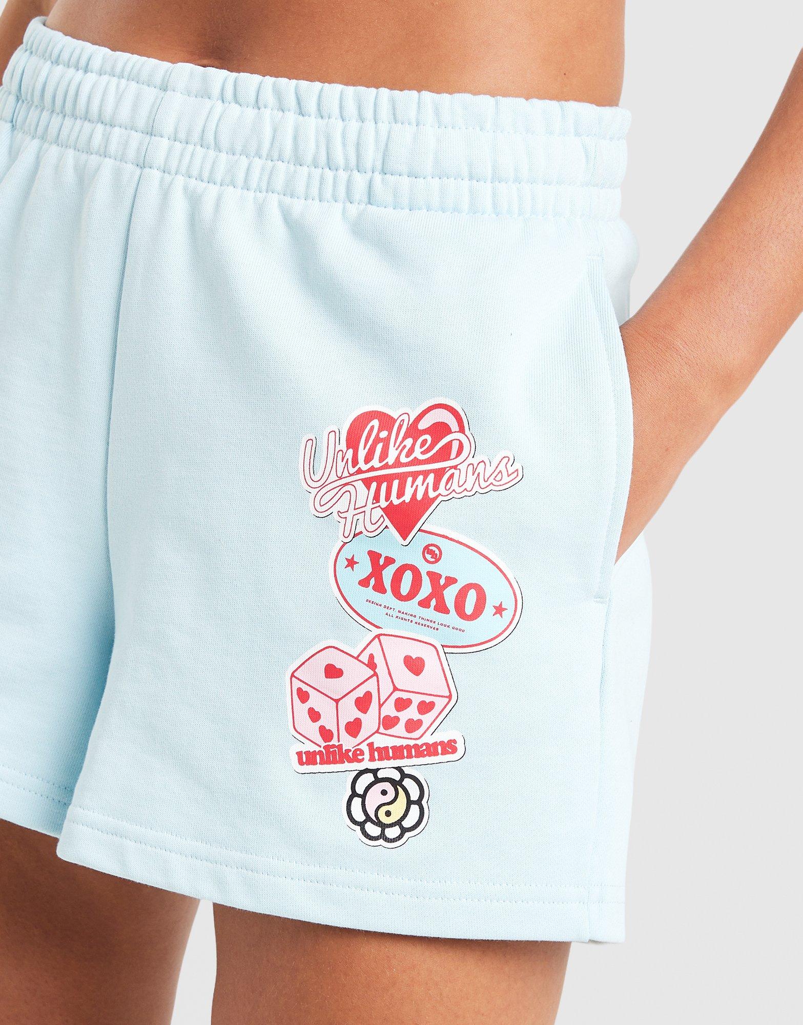 Unlike Humans Patch Shorts