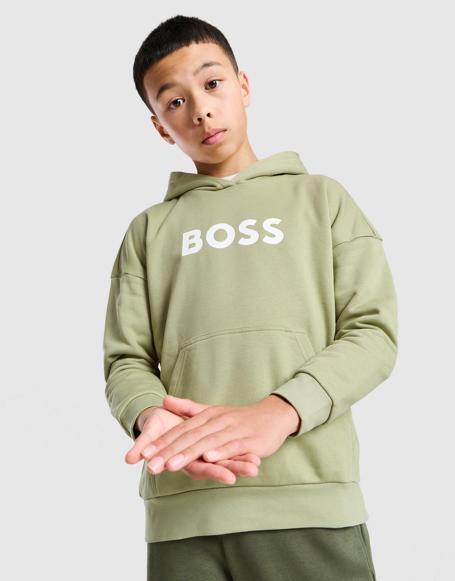 BOSS Large Logo Hoodie Junior