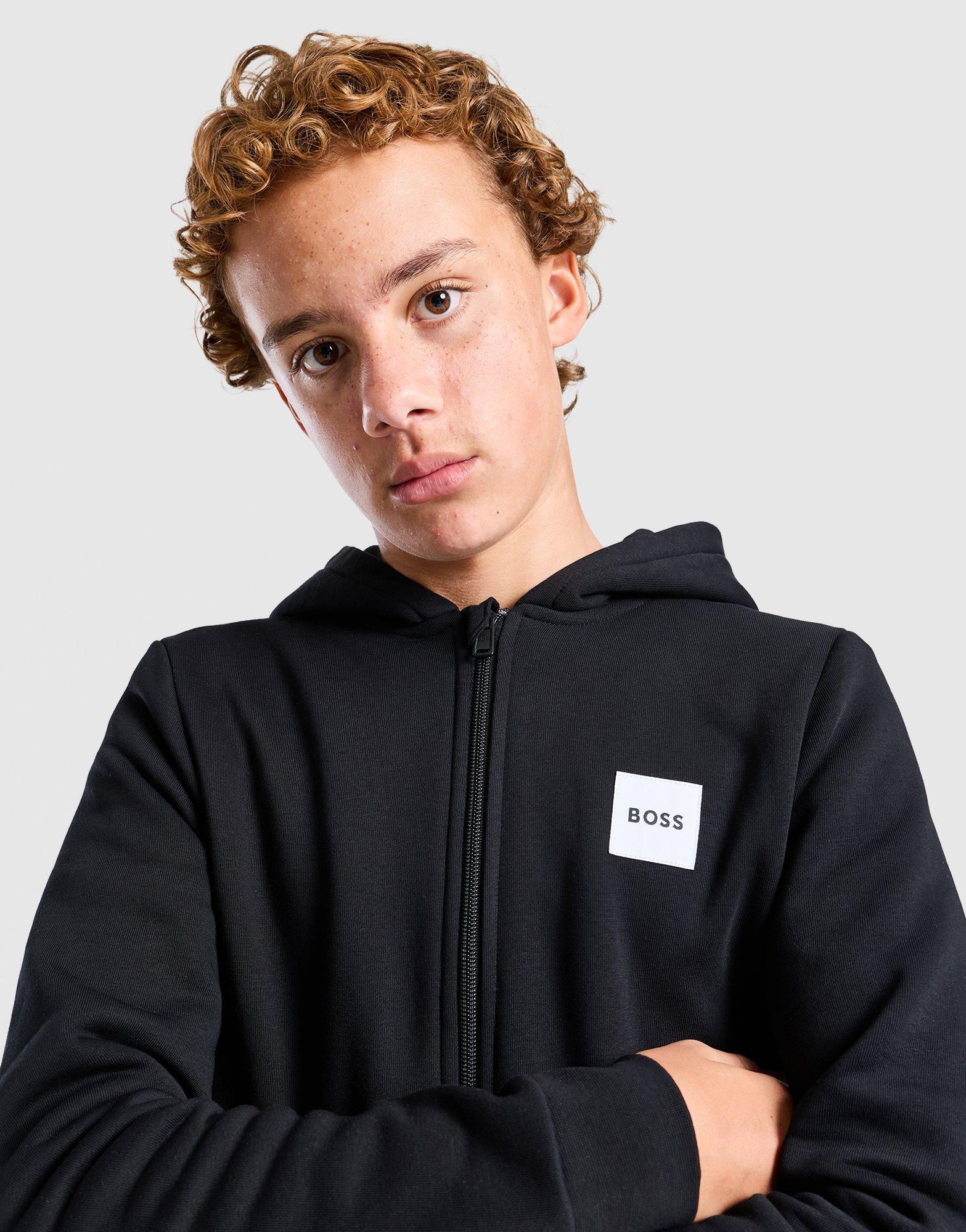 BOSS Box Logo Full Zip Tracksuit Junior