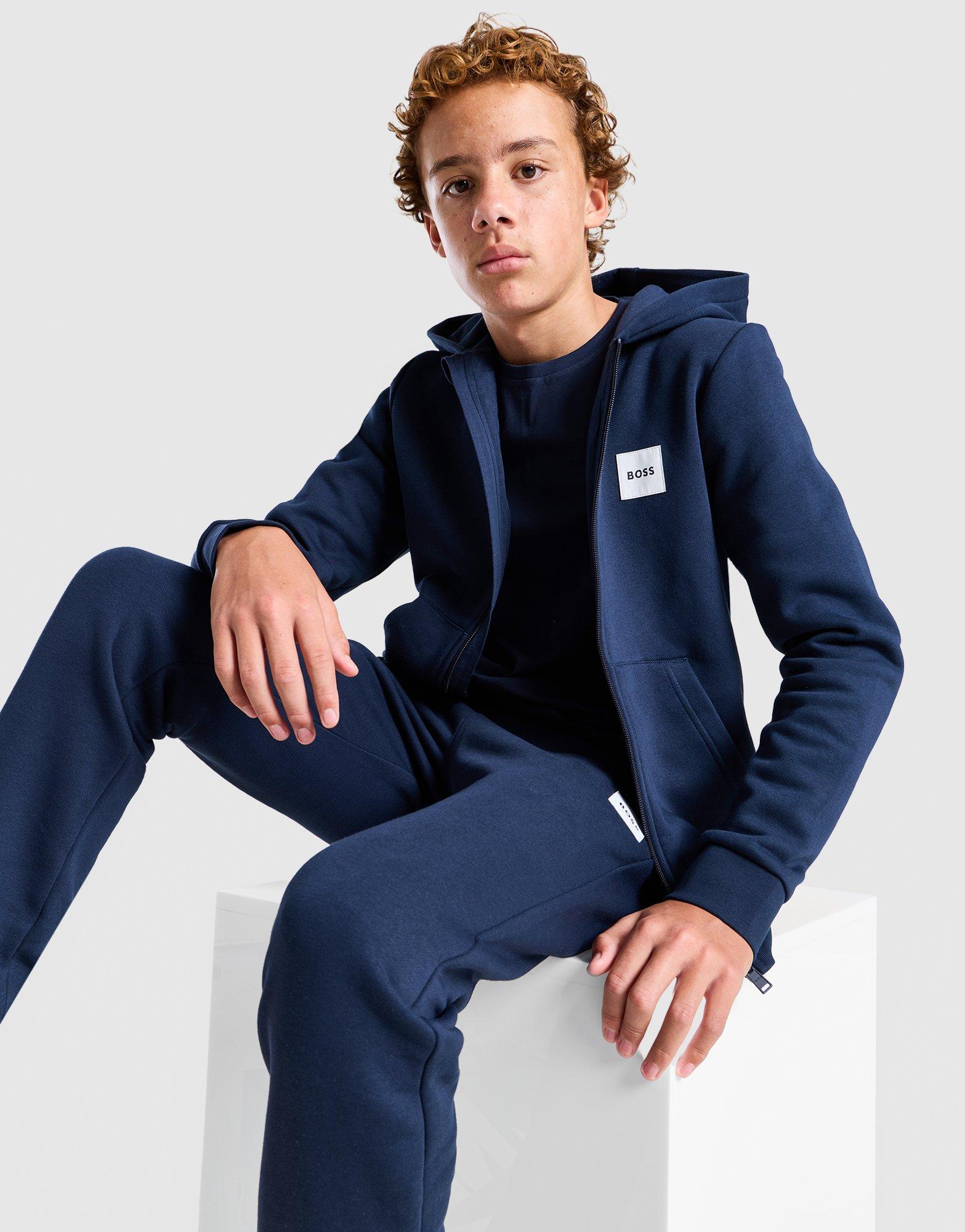 BOSS Box Logo Full Zip Tracksuit Junior