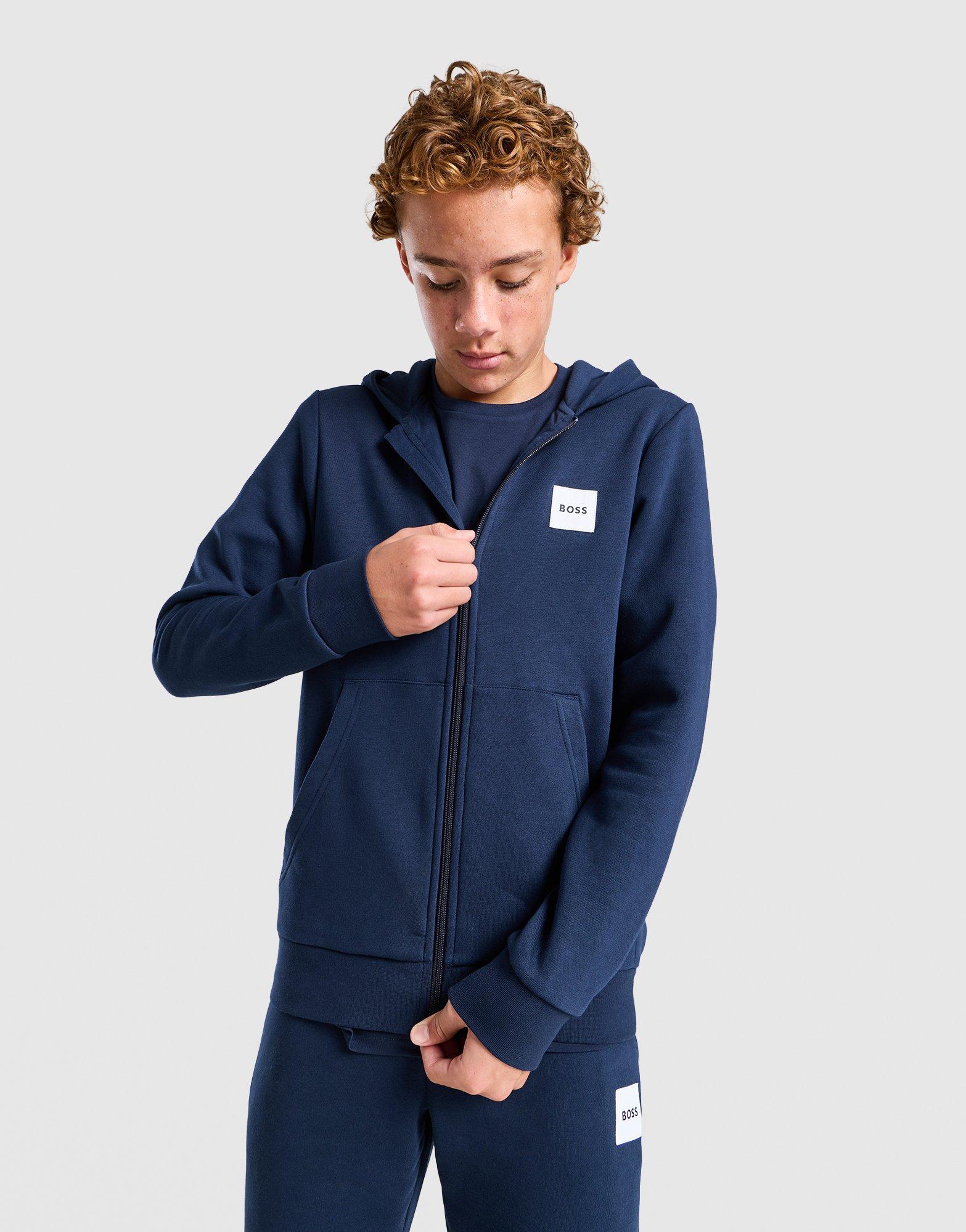 BOSS Box Logo Full Zip Tracksuit Junior