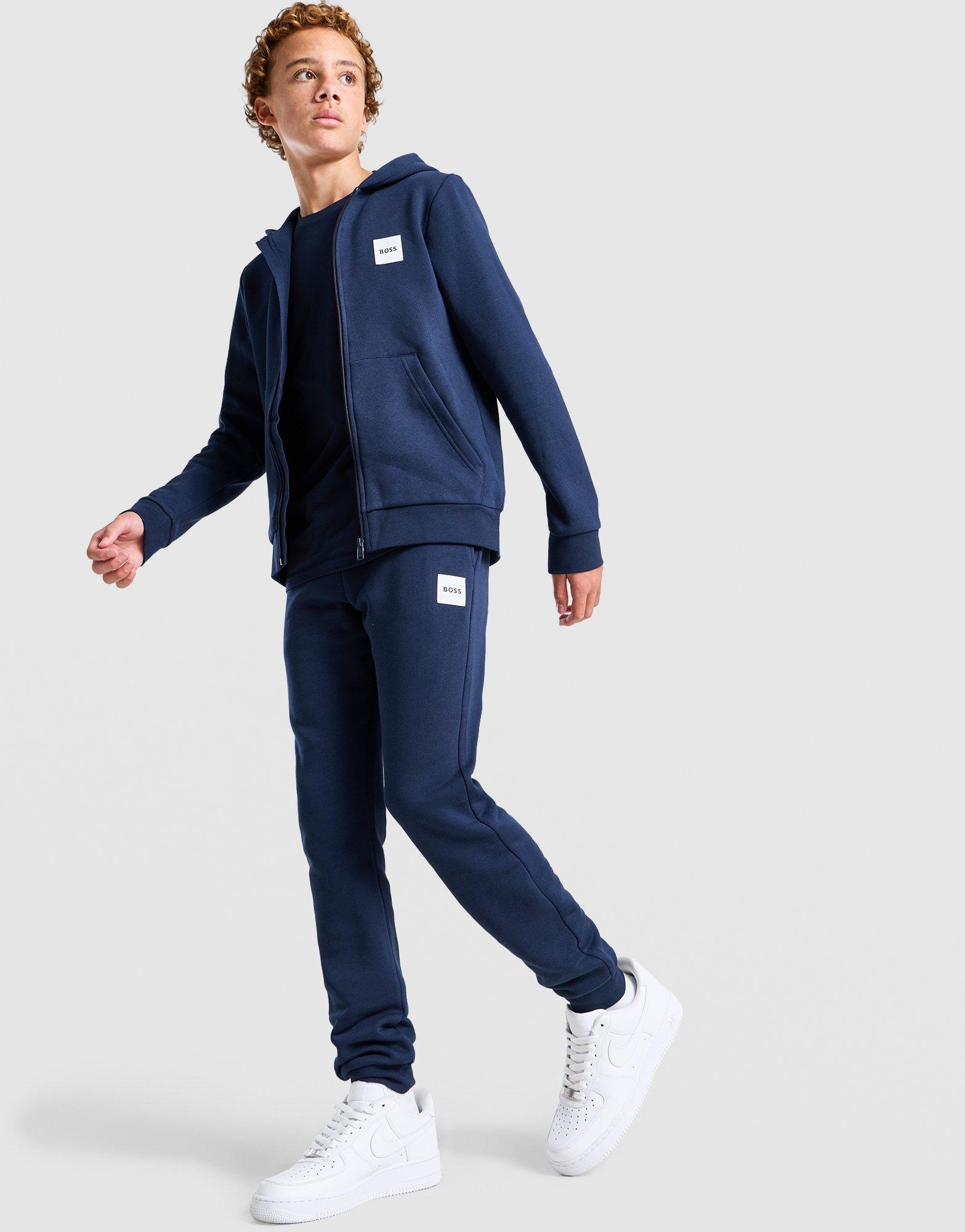 BOSS Box Logo Full Zip Tracksuit Junior