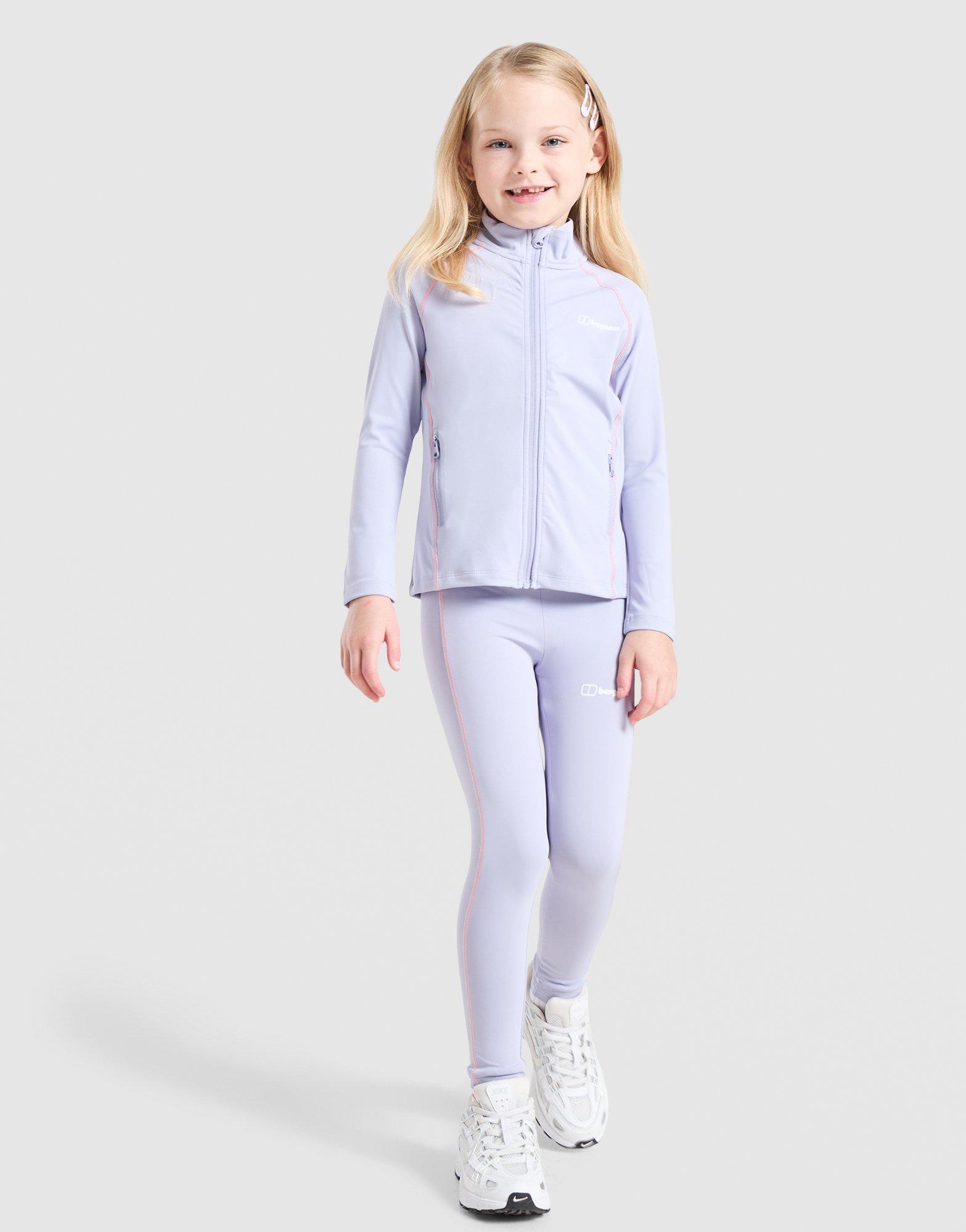 Berghaus Girls' Aptitude Full-Zip Oberteil & Leggings Set Kleinkinder